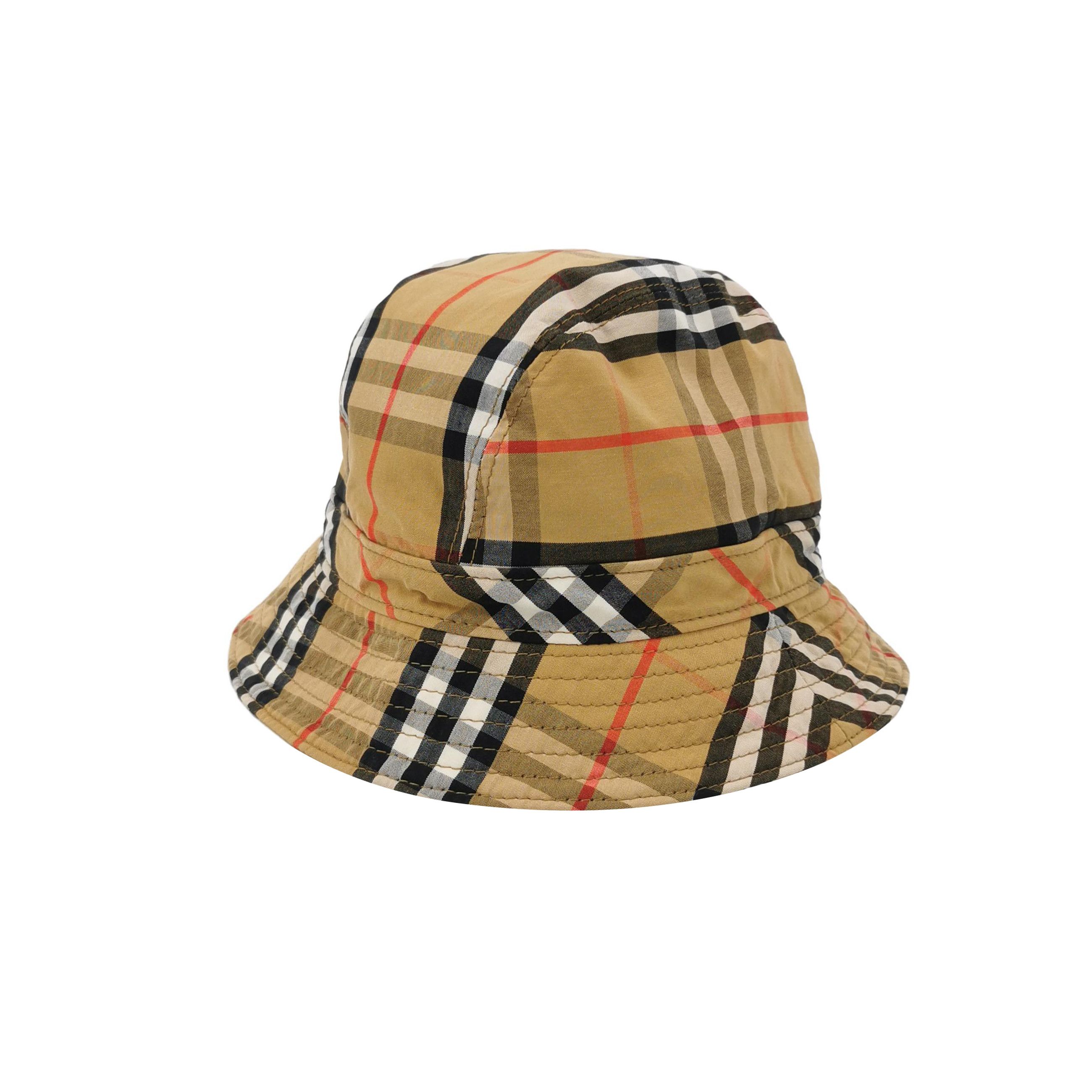 Burberry Burberry Check Bucket Hat Size P Size ONE SIZE - 1 Thumbnail