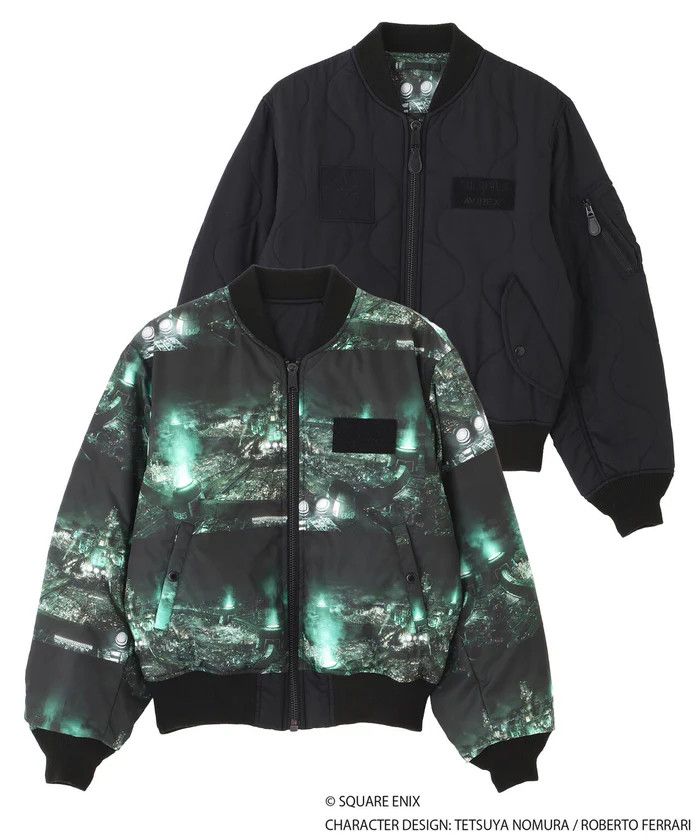 Avirex AVIREX x FF7 Remake Midgar Reversible Bomber Japan Exclusive Size US XL / EU 56 / 4 - 11 Thumbnail