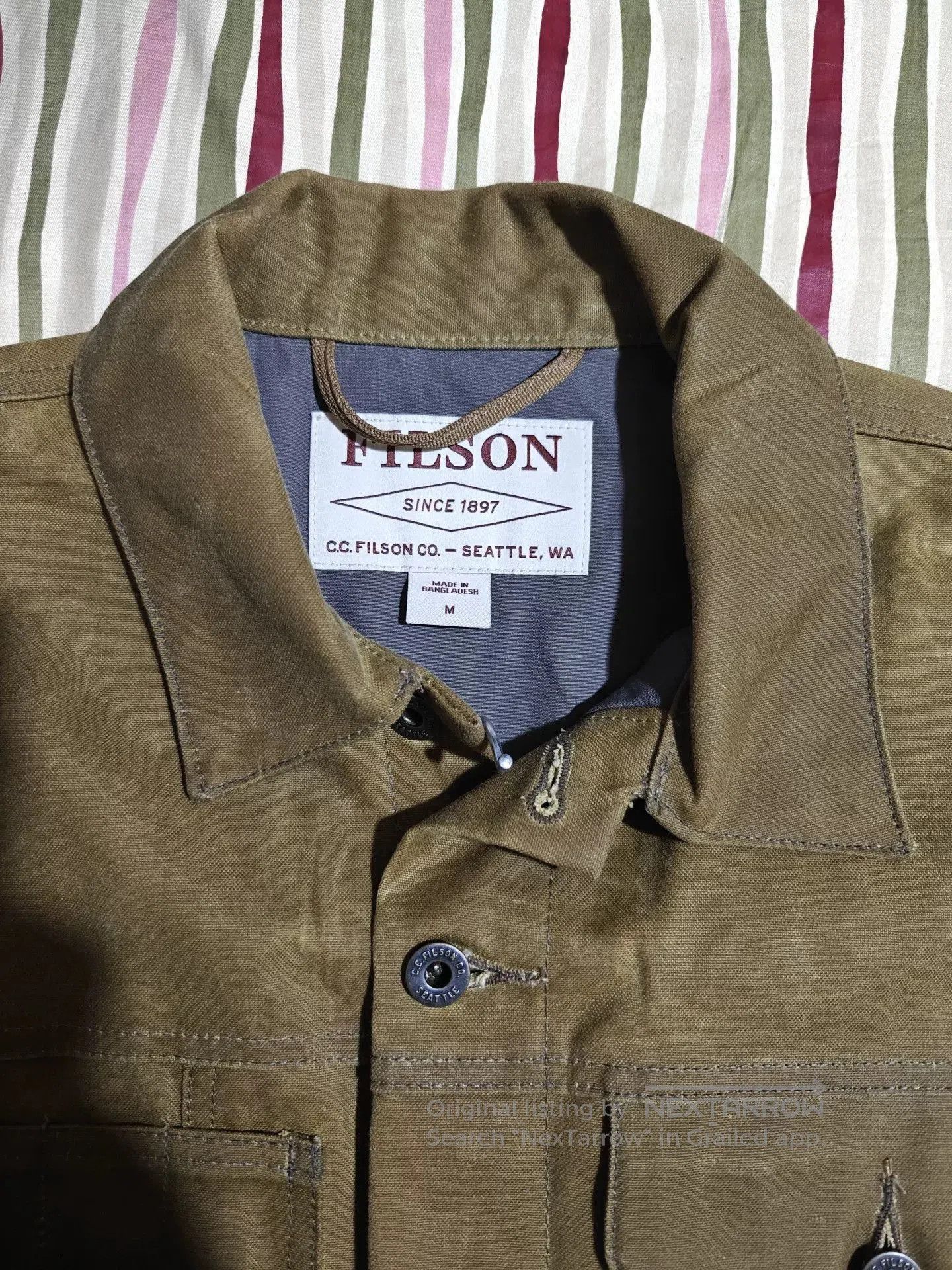 Filson Filson Cruiser Waxed Canvas Jacket. Size US M / EU 48-50 / 2 - 4 Thumbnail
