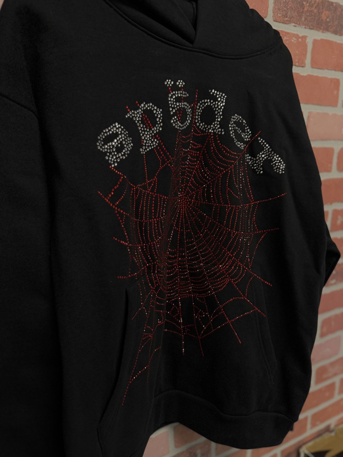 Sp5der Sp5der Worldwide Rhinestone Hoodie Size L (NEW) Size US L / EU 52-54 / 3 - 2 Thumbnail