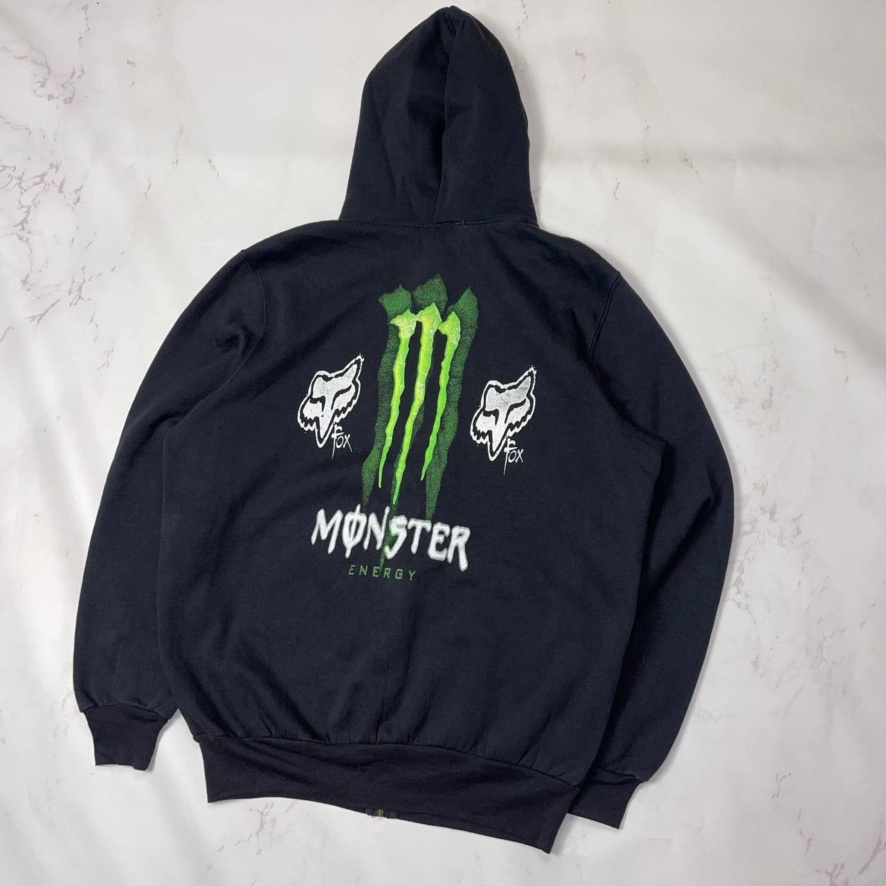 Fox Racing Fox racing monster energy y2k SZ XL hoodie skater hype rare Size US XL / EU 56 / 4 - 9 Thumbnail