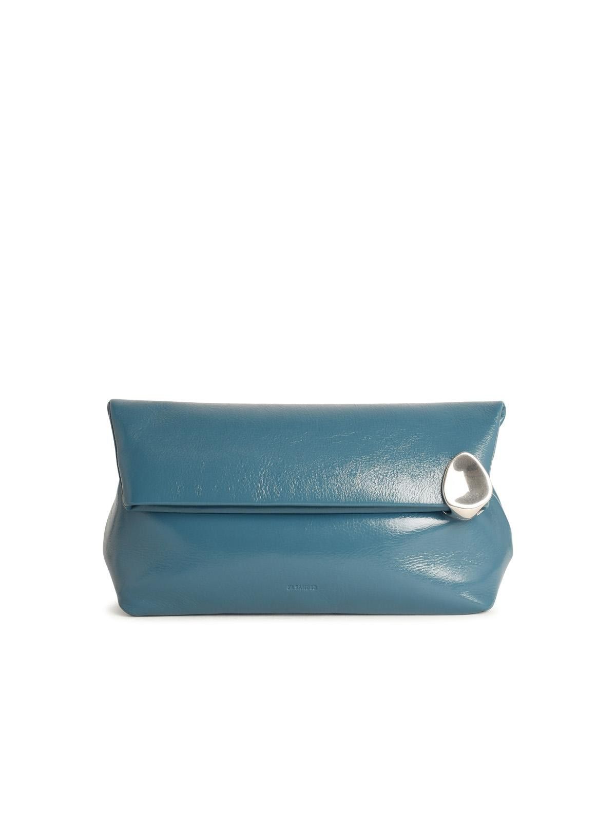 Jil Sander JIL SANDER 'Jewel' 'Ocean' Leather Clutch Size ONE SIZE - 1 Thumbnail