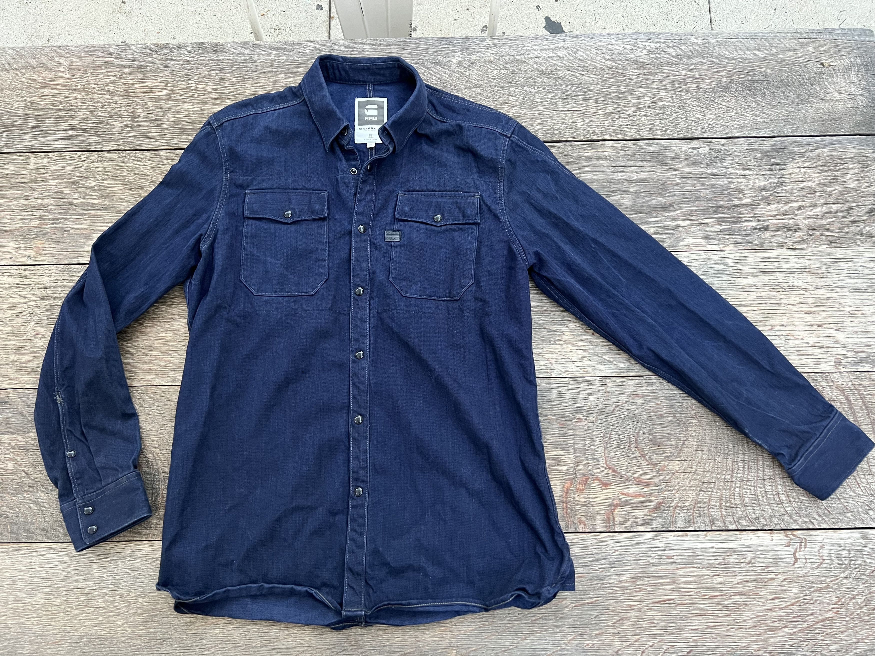 G-Star Denim shirt Size US XL / EU 56 / 4 - 1 Thumbnail