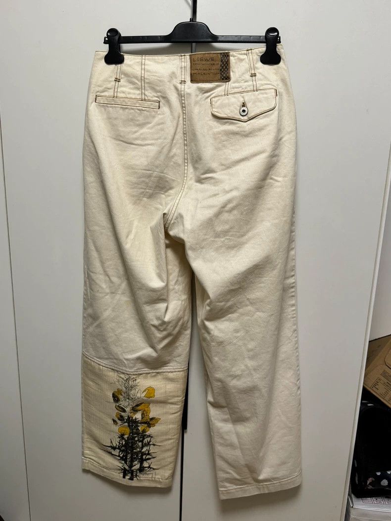 Loewe LOEWE Printed pattern casual trousers Size 30" / US 8 / IT 44 - 2 Thumbnail