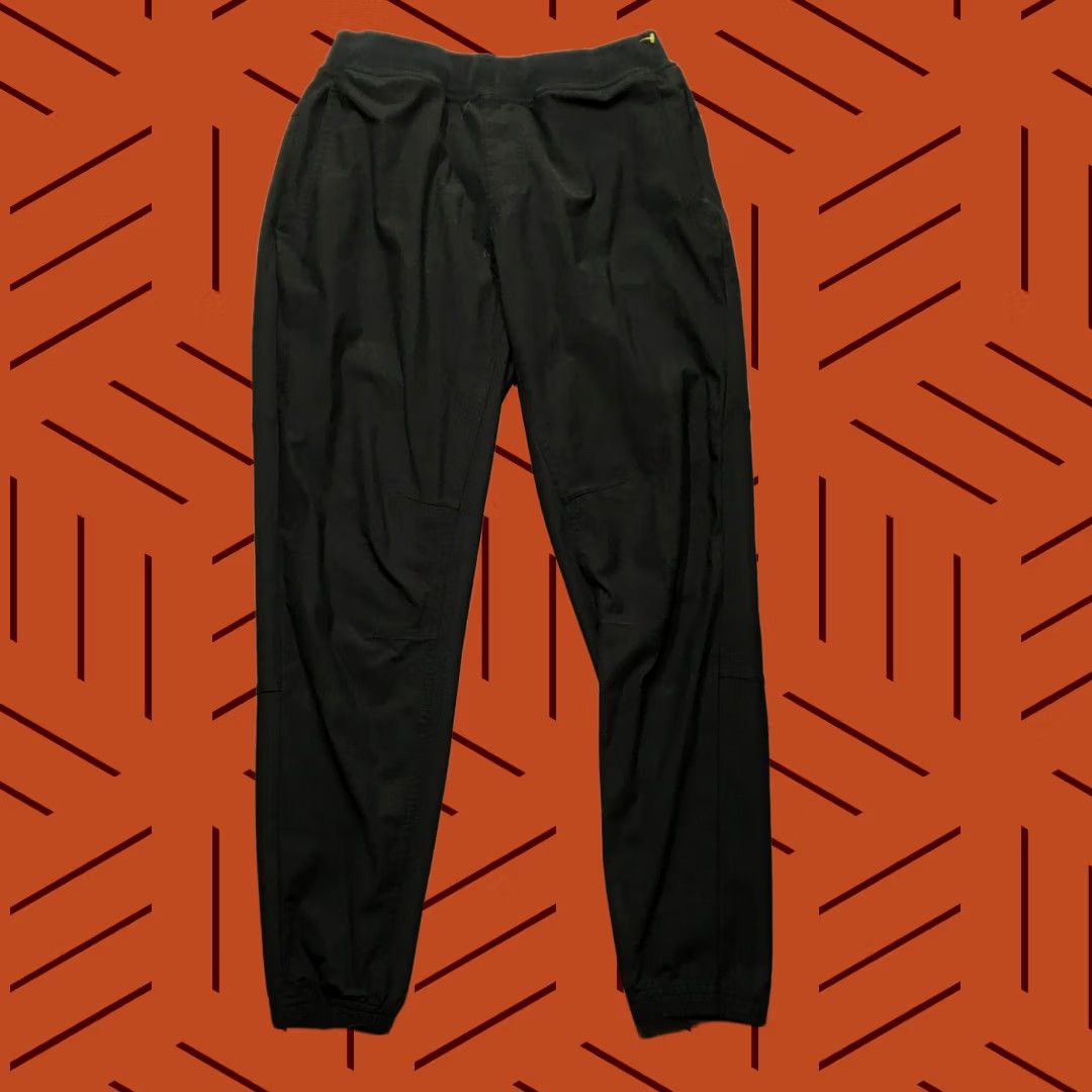 Vintage Legends Jogger Pants Men Small S Black Taper Athletic Lounge Run Size US 29 - 1 Thumbnail