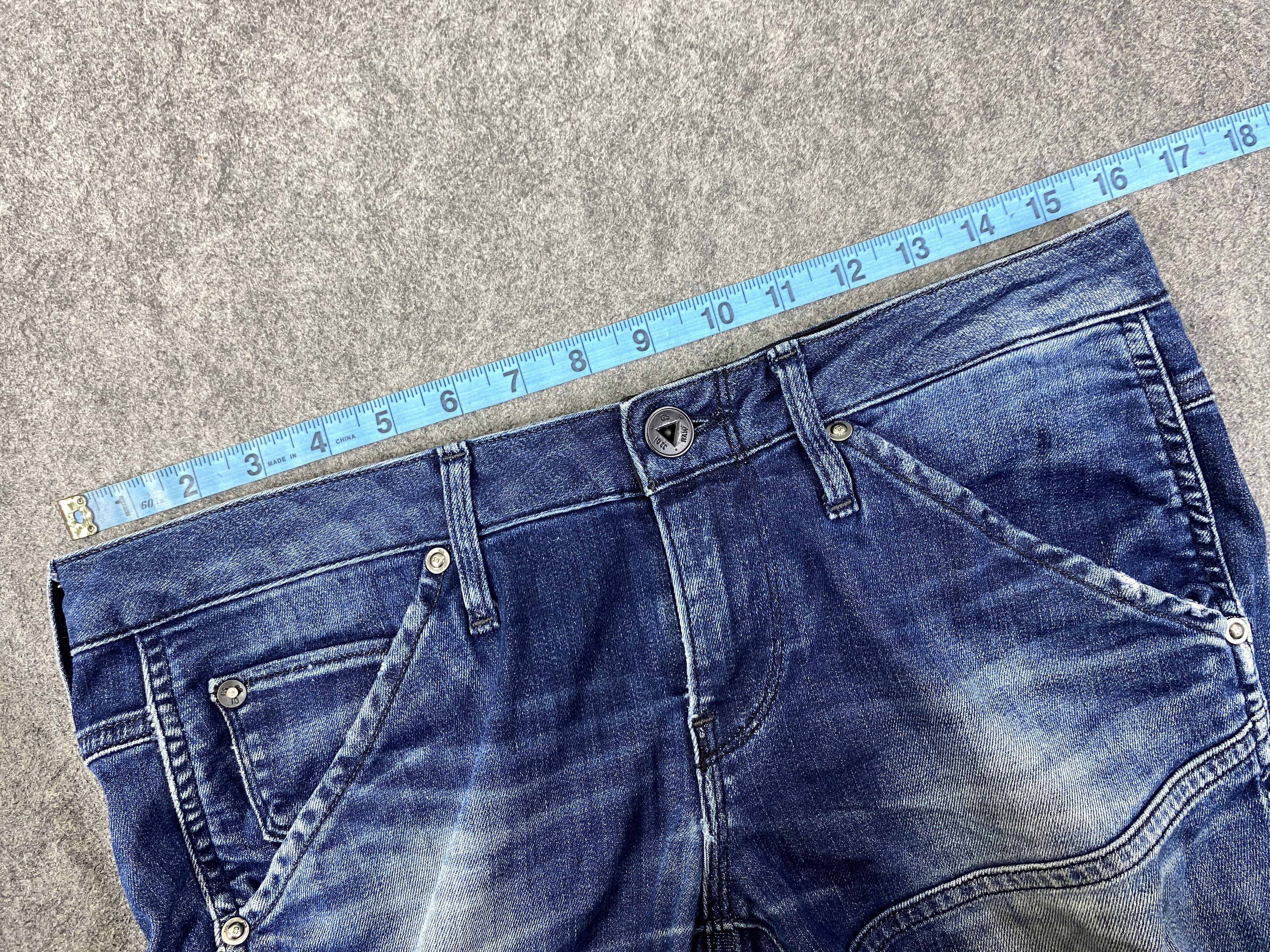 Japanese Brand Faded Blue Vintage Gstar 96 Jeans 32x30.5 - JN3276 Size US 32 / EU 48 - 5 Thumbnail