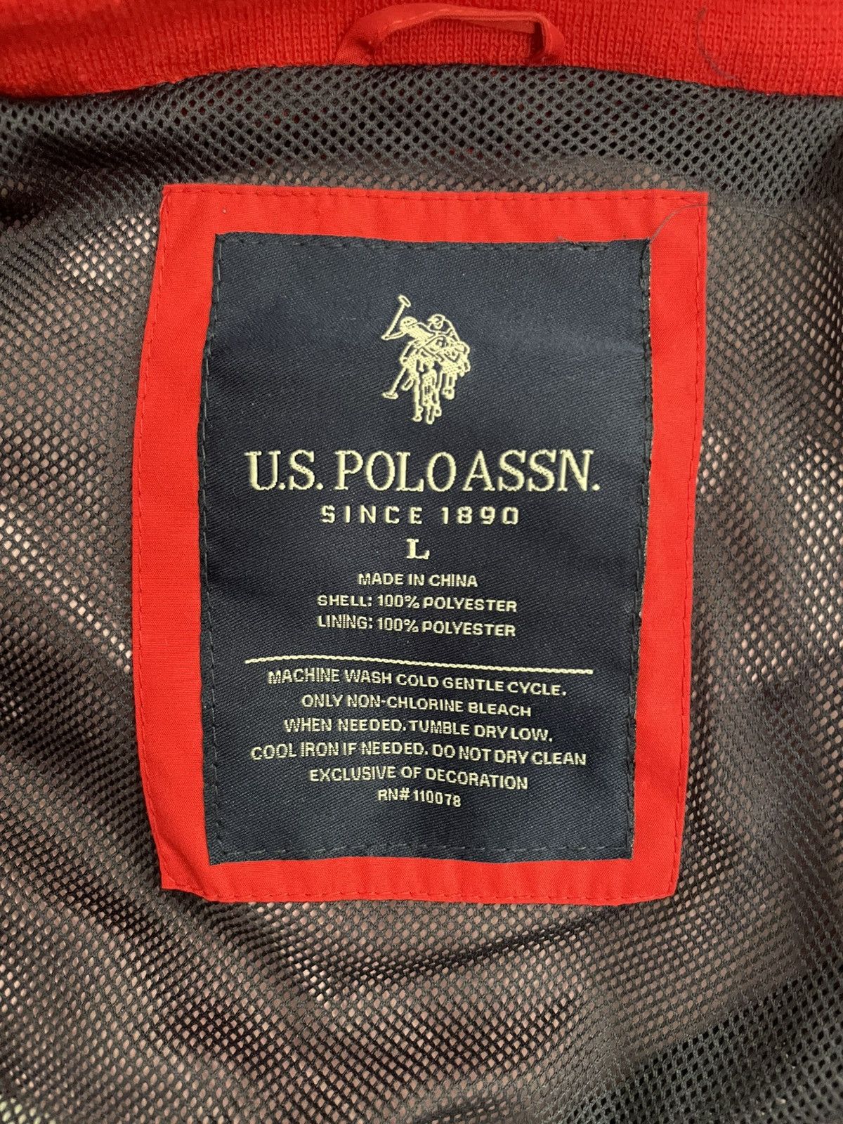 U.S. Polo Assn. Vintage U.S. Polo ASSN Windbreaker/Raincoat Size US L / EU 52-54 / 3 - 3 Thumbnail