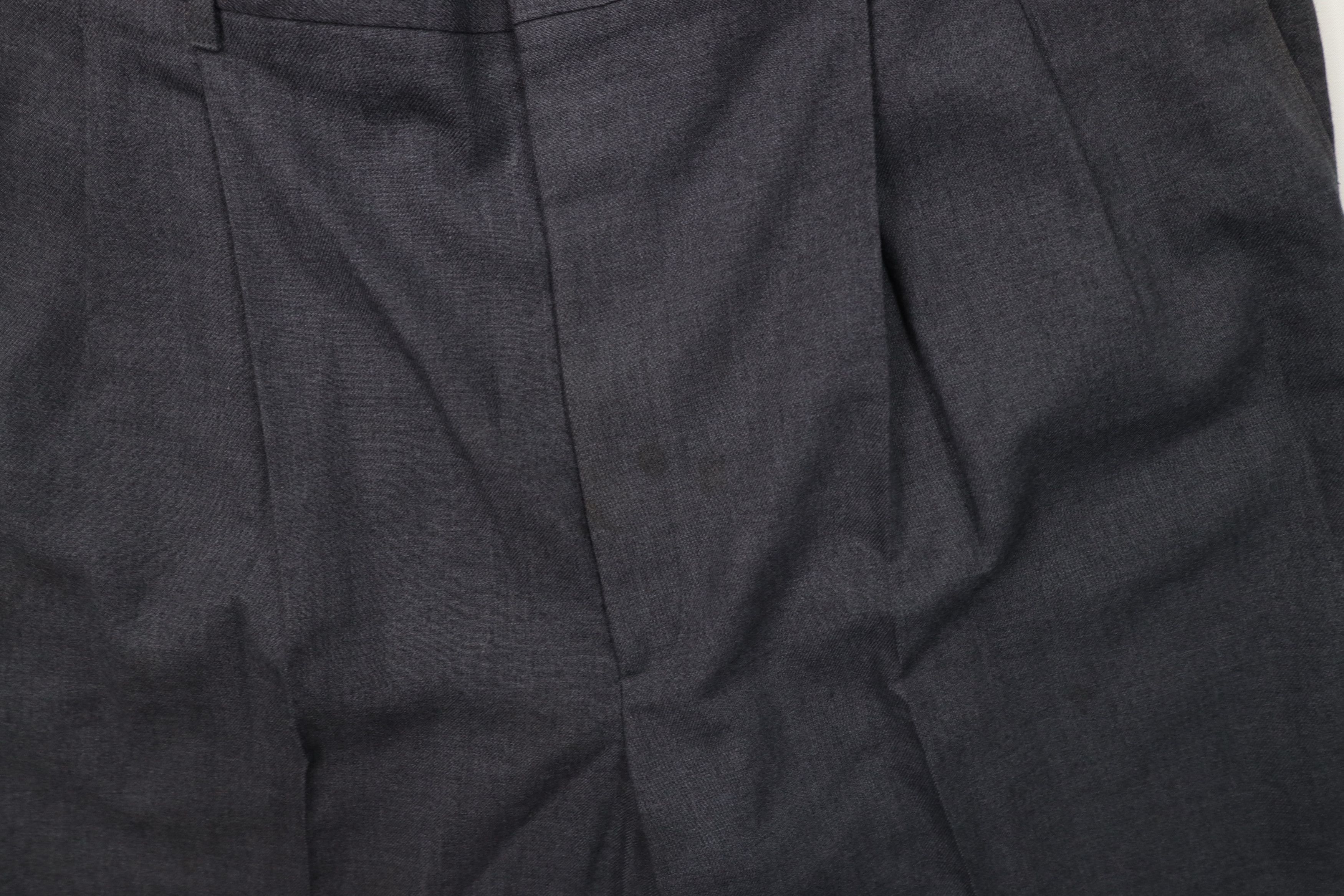 Vintage Vintage 70s Streetwear Worsted Wool Blend Wide Leg Pants USA Size US 38 / EU 54 - 8 Thumbnail