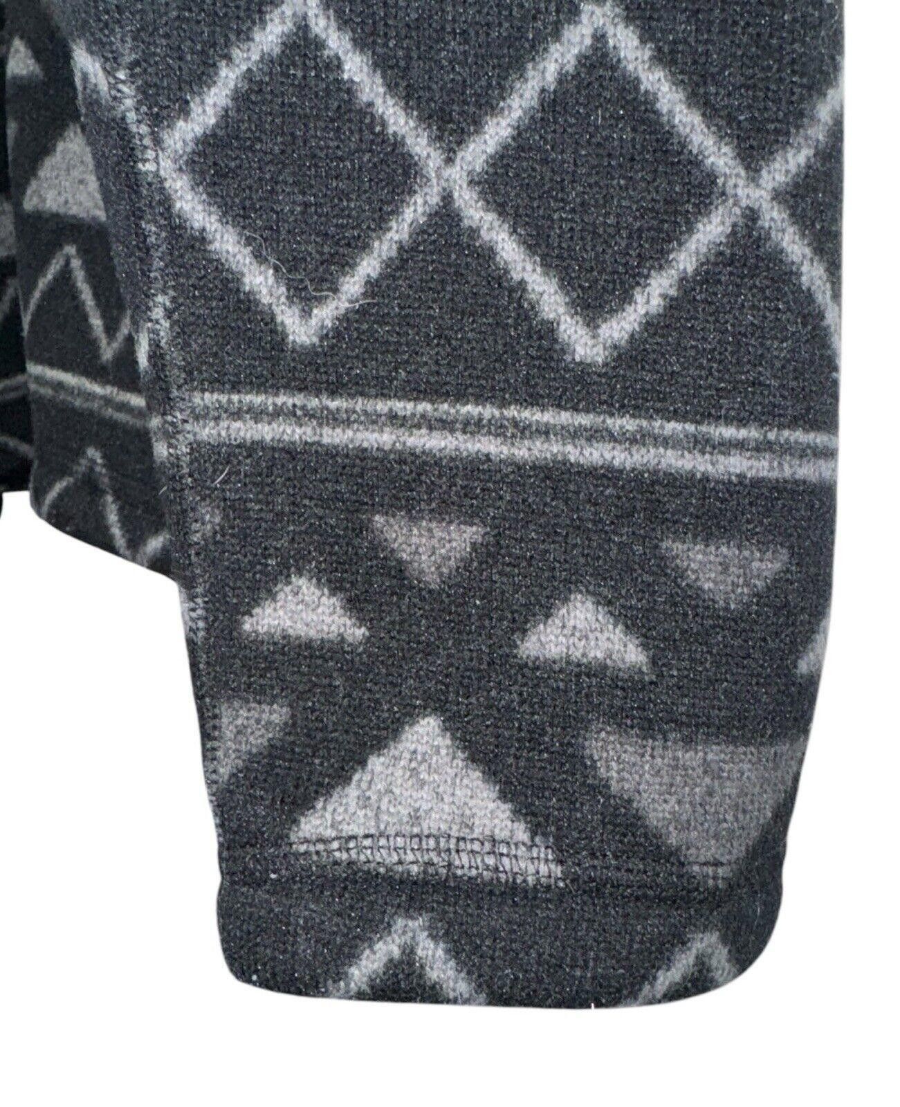 The North Face The North Face Black Aztec Fleece 1/2 Zip Sweater Mens Sz L Size US L / EU 52-54 / 3 - 7 Thumbnail