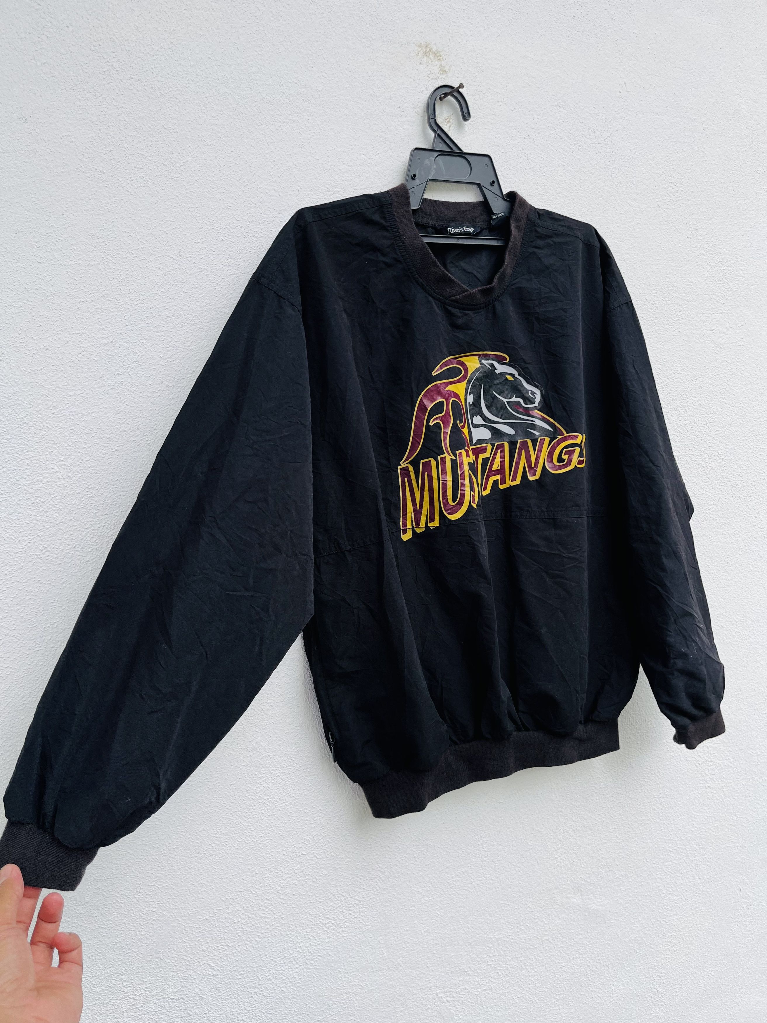 Japanese Brand × Mustang × Vintage Vintage Mustang Horse Big Logo Fashion Style Size US L / EU 52-54 / 3 - 4 Thumbnail