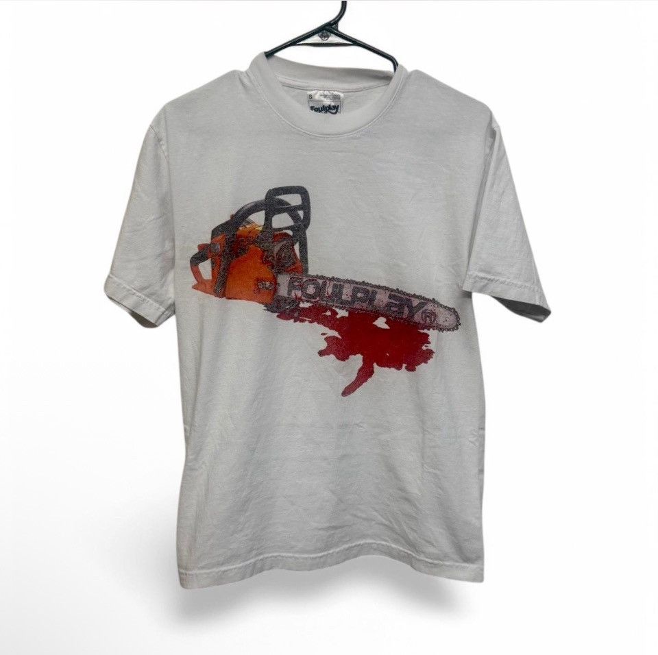 Foulplay Company FOULPLAY company CHAINSAW LOGO TEE Size US S / EU 44-46 / 1 - 1 Thumbnail