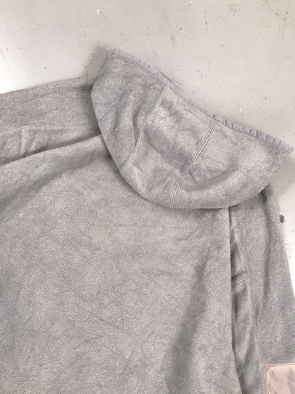 Nike × Vintage Vintage Nike baggy quarter zipper fleece hoodie Size US XL / EU 56 / 4 - 8 Thumbnail