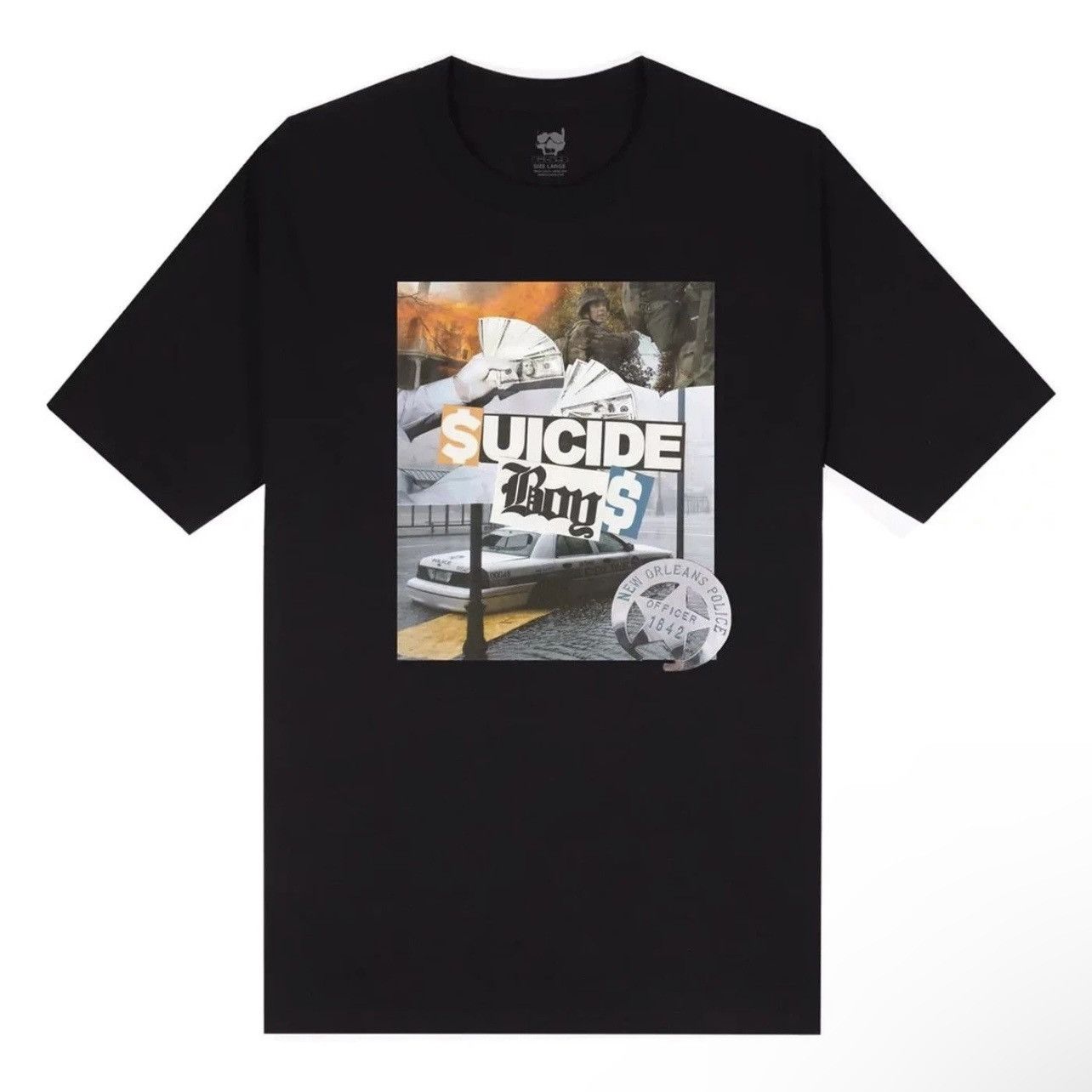 G59 Records SuicideBoys G59 504 T-Shirt - Black MD Size US M / EU 48-50 / 2 - 2 Thumbnail