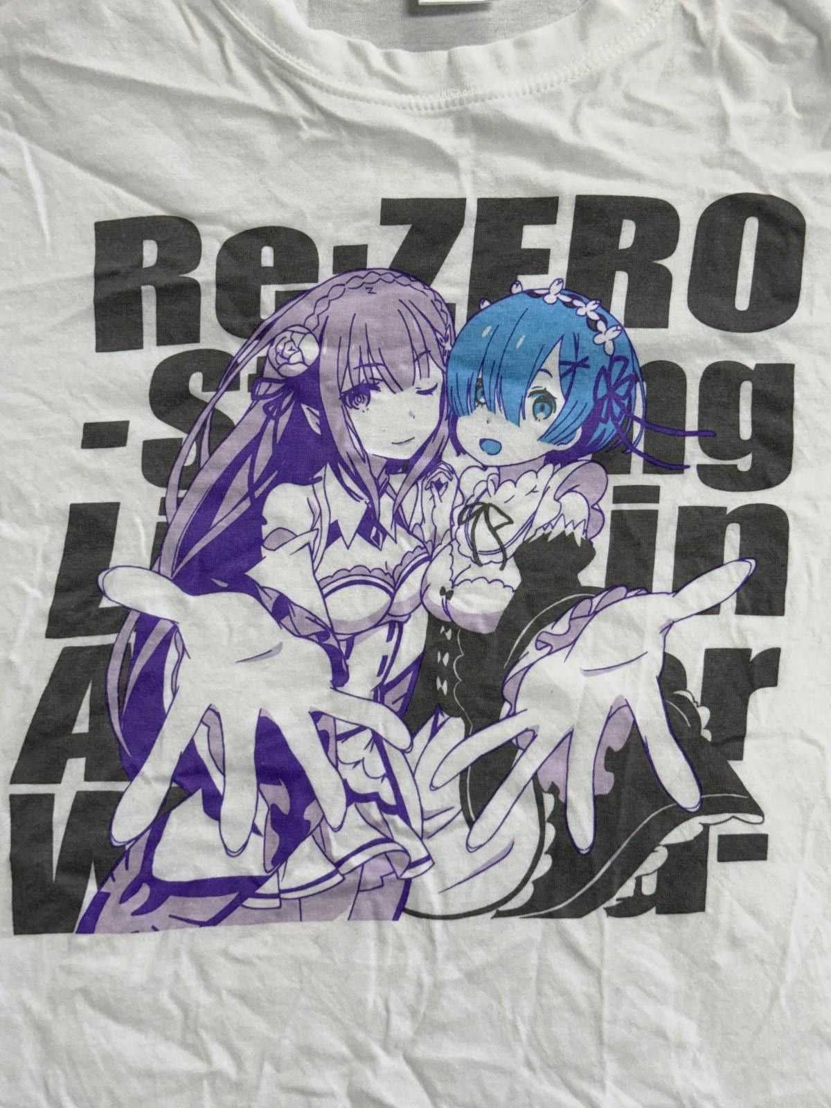 Other Re-Zero Anime T-shitrt Starting Life in Another World - S Size US S / EU 44-46 / 1 - 4 Thumbnail
