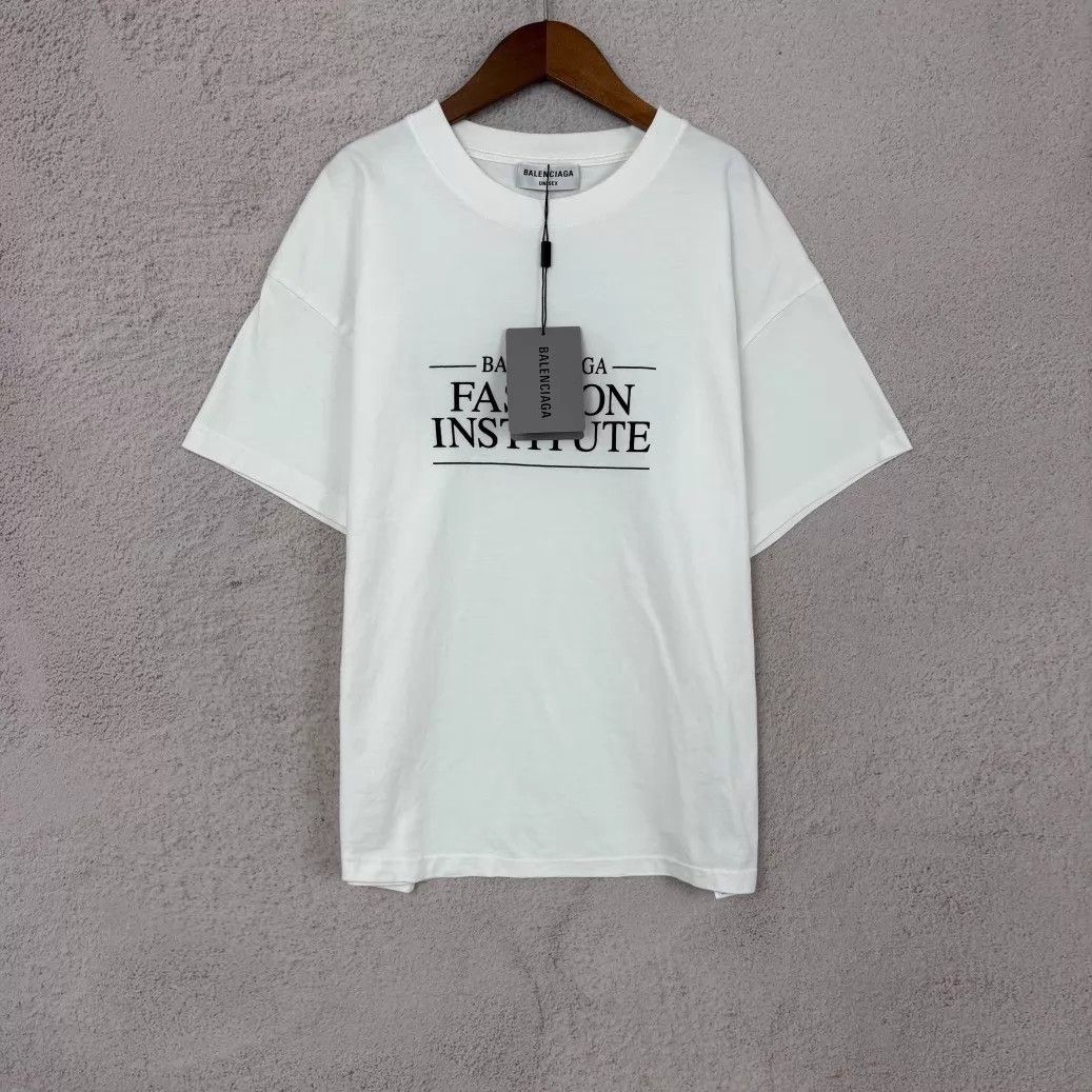 Balenciaga Balenciaga Logo Print Short Sleeve T-Shirt XS New Size US XS / EU 42 / 0 - 1 Thumbnail