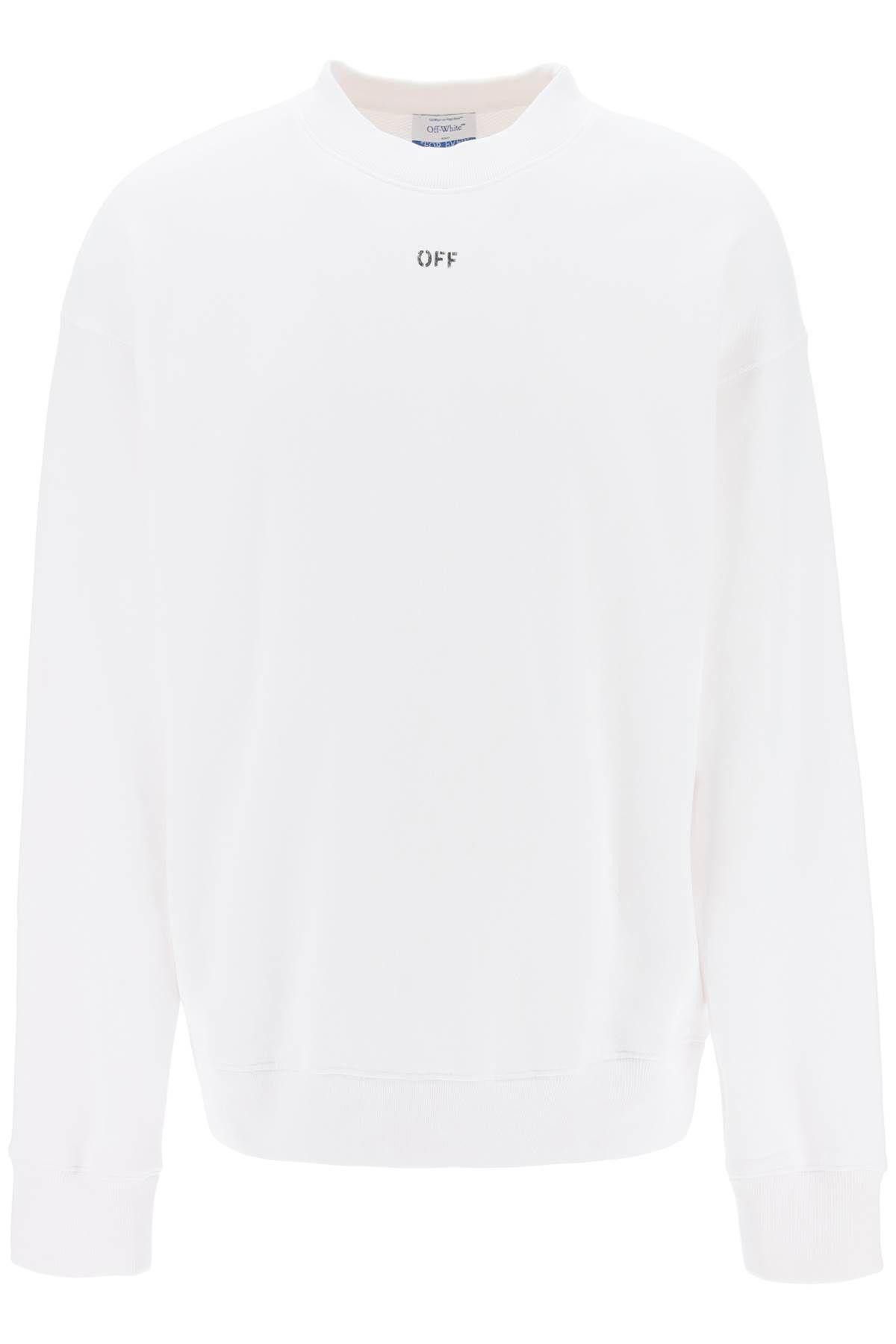 image of Off White Off-White Skate Sweatshirt With Off Logo Size XL For Men