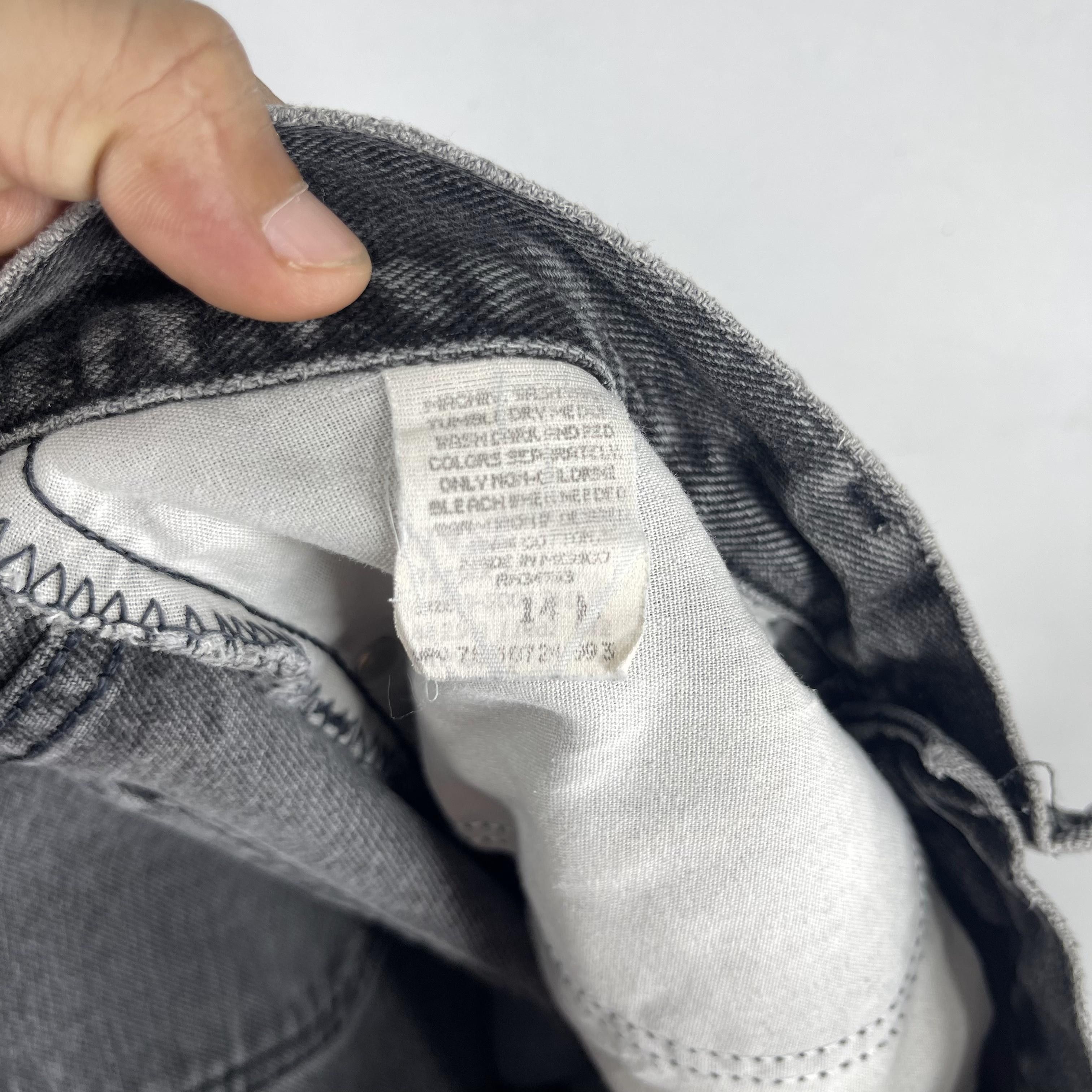 Lee × Vintage Size 32 Vintage Lee Riders Distressed Petite Women Jeans Size 32" / US 10 / IT 46 - 5 Thumbnail