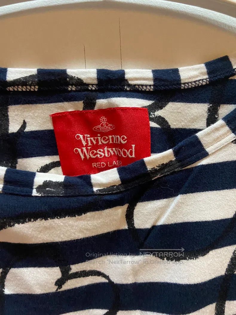 Vivienne Westwood Vivienne Westwood Heart Stripe Tie Strap Dress Size M / US 6-8 / IT 42-44 - 3 Thumbnail