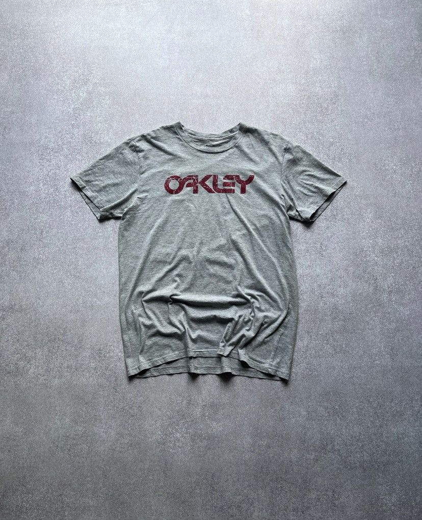 Vintage Oakley Archival Boxy T-shirt L