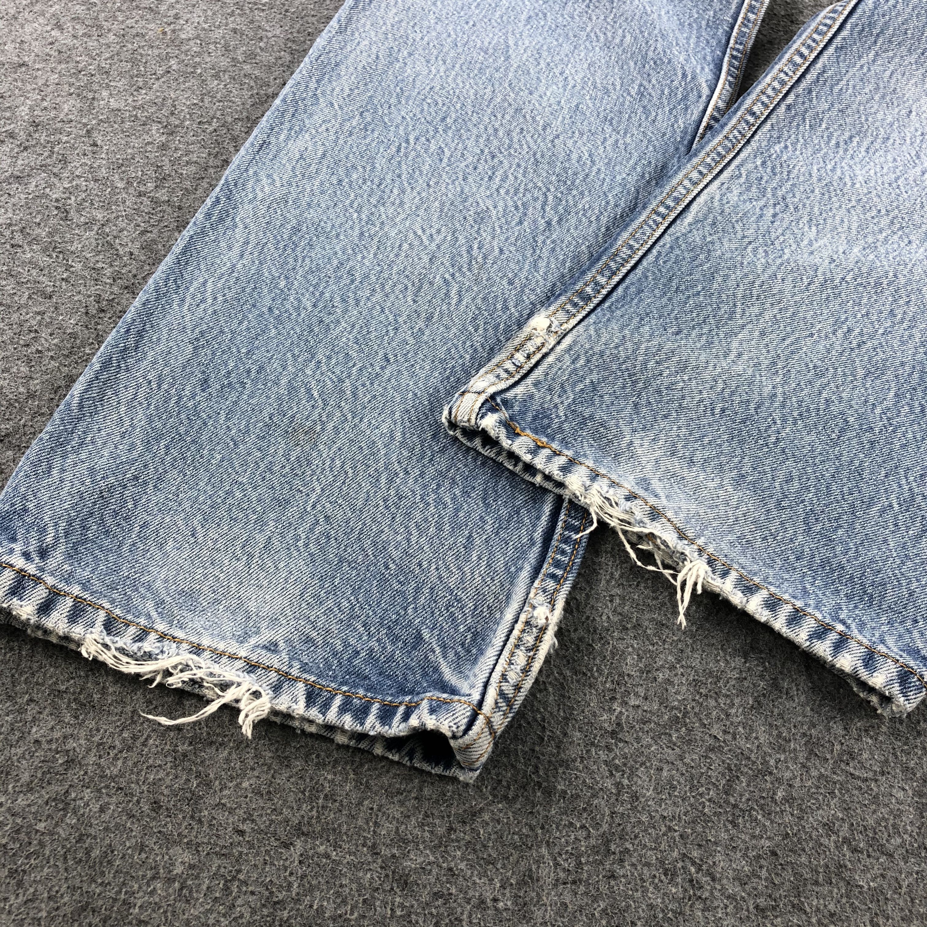 Levi's × Vintage 90s Vintage Blue Wash Levis 501 Jeans-JM1686 Size US 34 / EU 50 - 5 Thumbnail