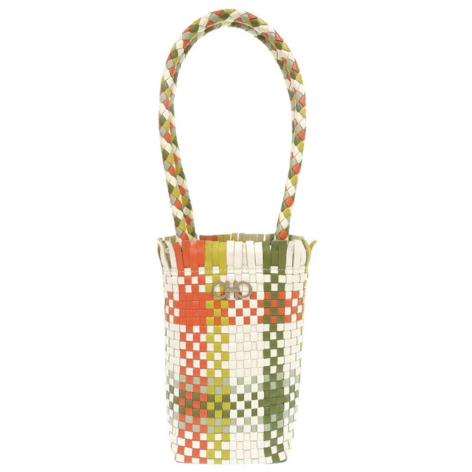 Salvatore Ferragamo Others Green Handbags