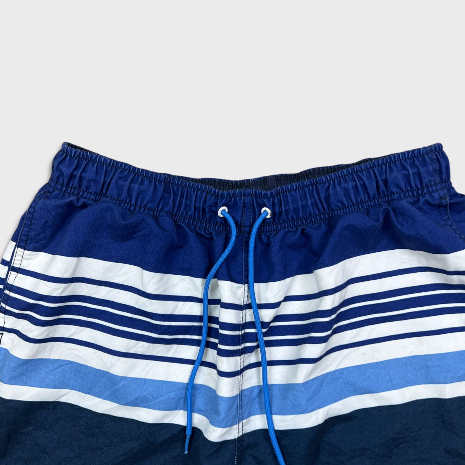 Nautica × Vintage Nautica Shorts Large Spell Out Pocketed Striped Athletic Size US 32 / EU 48 - 2 Thumbnail