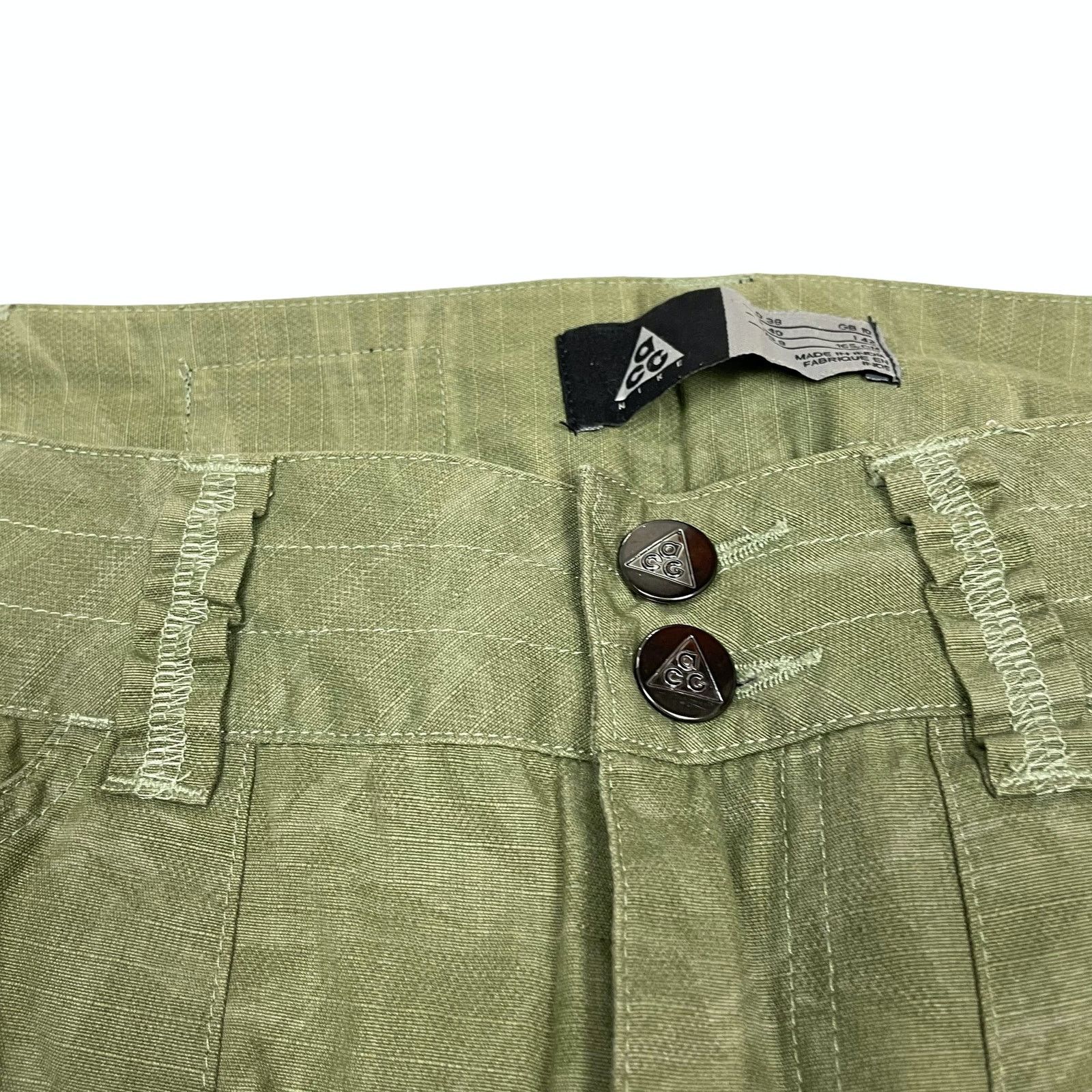 Nike ACG Vintage Nike ACG Men's Green Cargo Pant Size US 41 - 6 Thumbnail