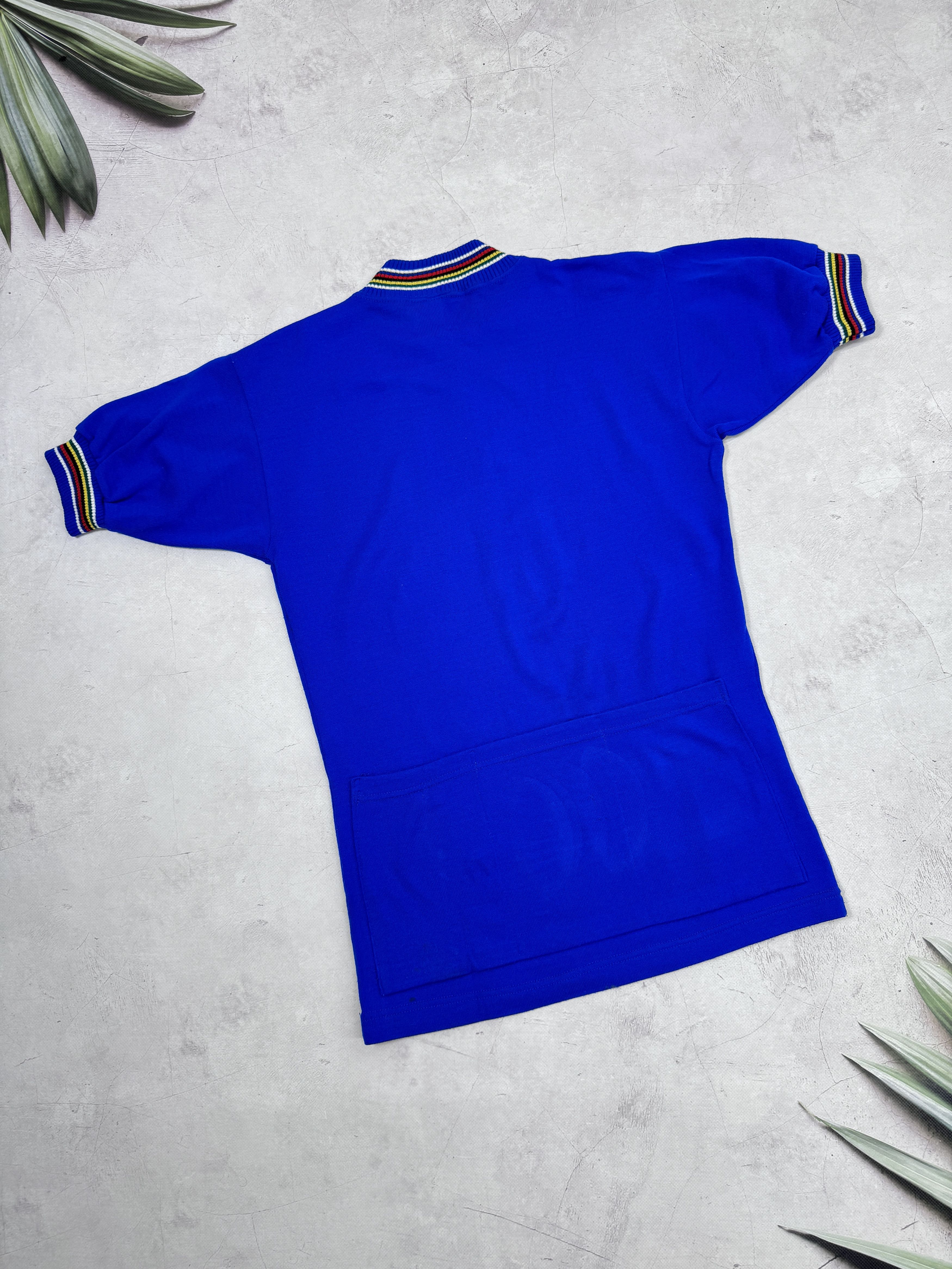 Vintage Vintage 70s Campitello Cycling Jersey UCI Rainbow Size US M / EU 48-50 / 2 - 12 Thumbnail
