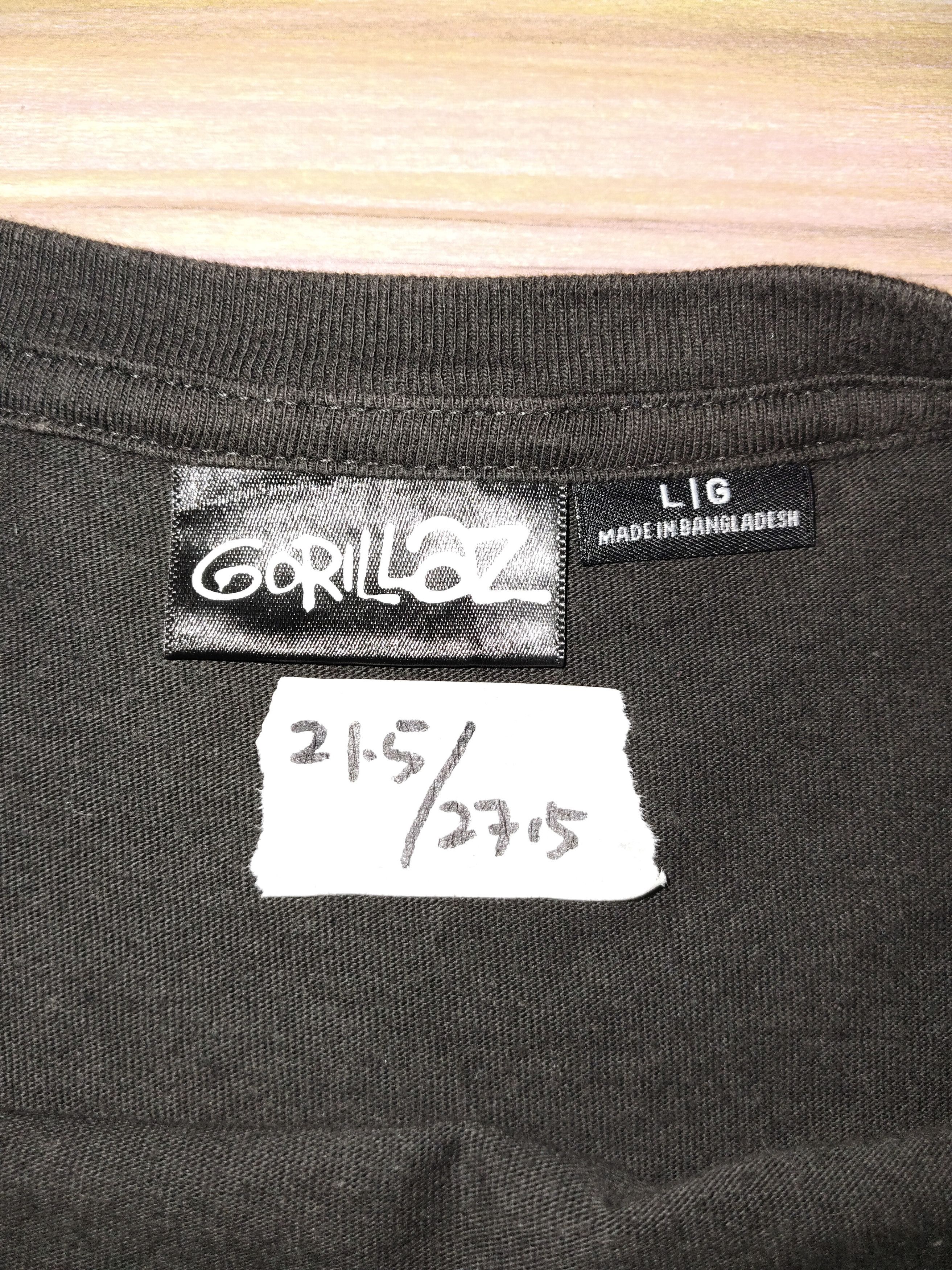 Band Tees Band GORILLAZ Demon Days Tshirt Size US L / EU 52-54 / 3 - 3 Thumbnail