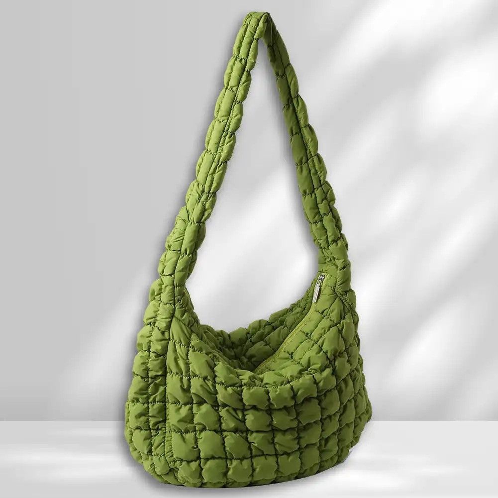 Japanese Brand Quilted Padded Crossbody Bag Size ONE SIZE - 2 Thumbnail