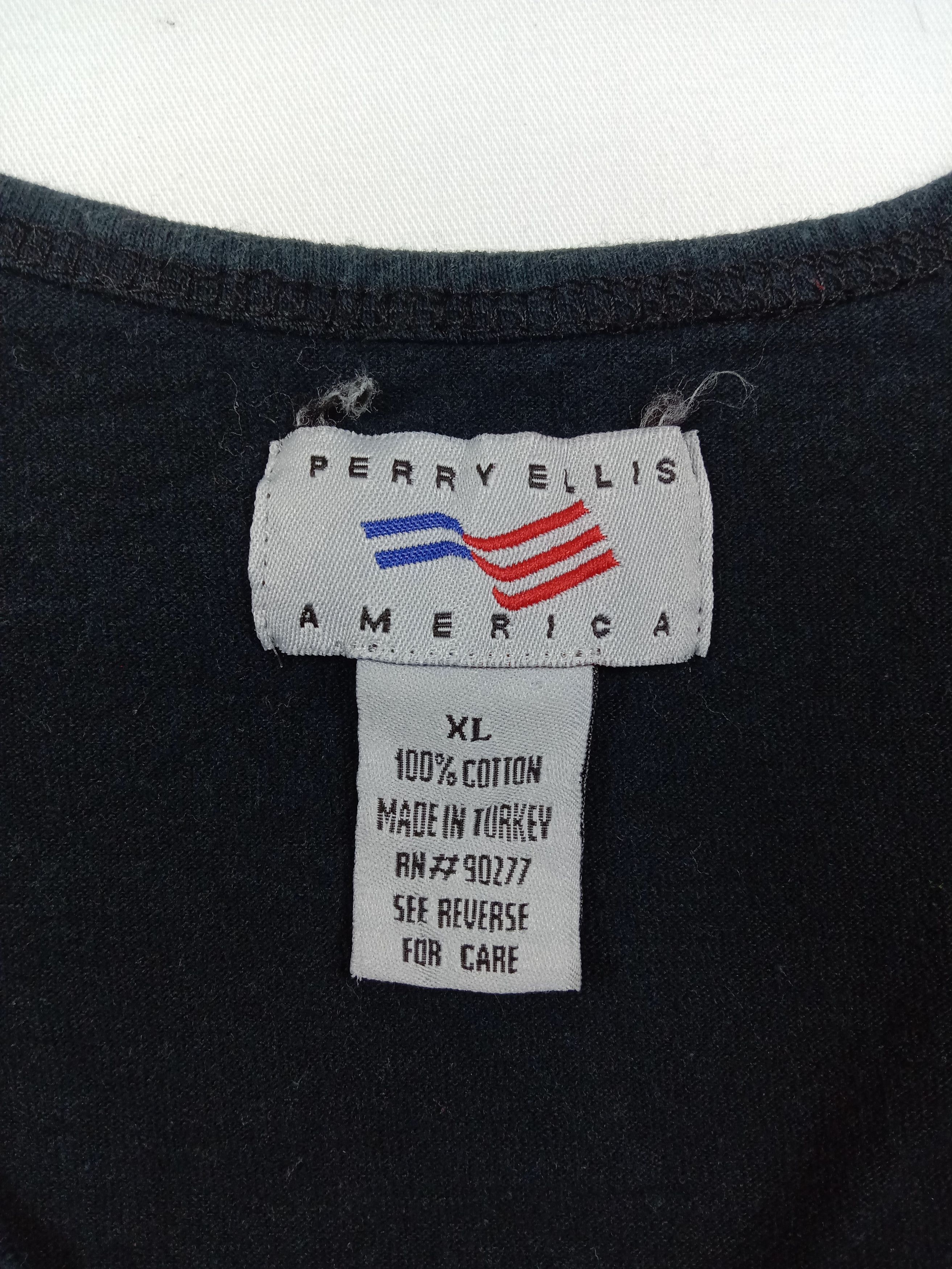 Perry Ellis Vintage Perry Ellis America Black Tank Top Size US L / EU 52-54 / 3 - 6 Thumbnail