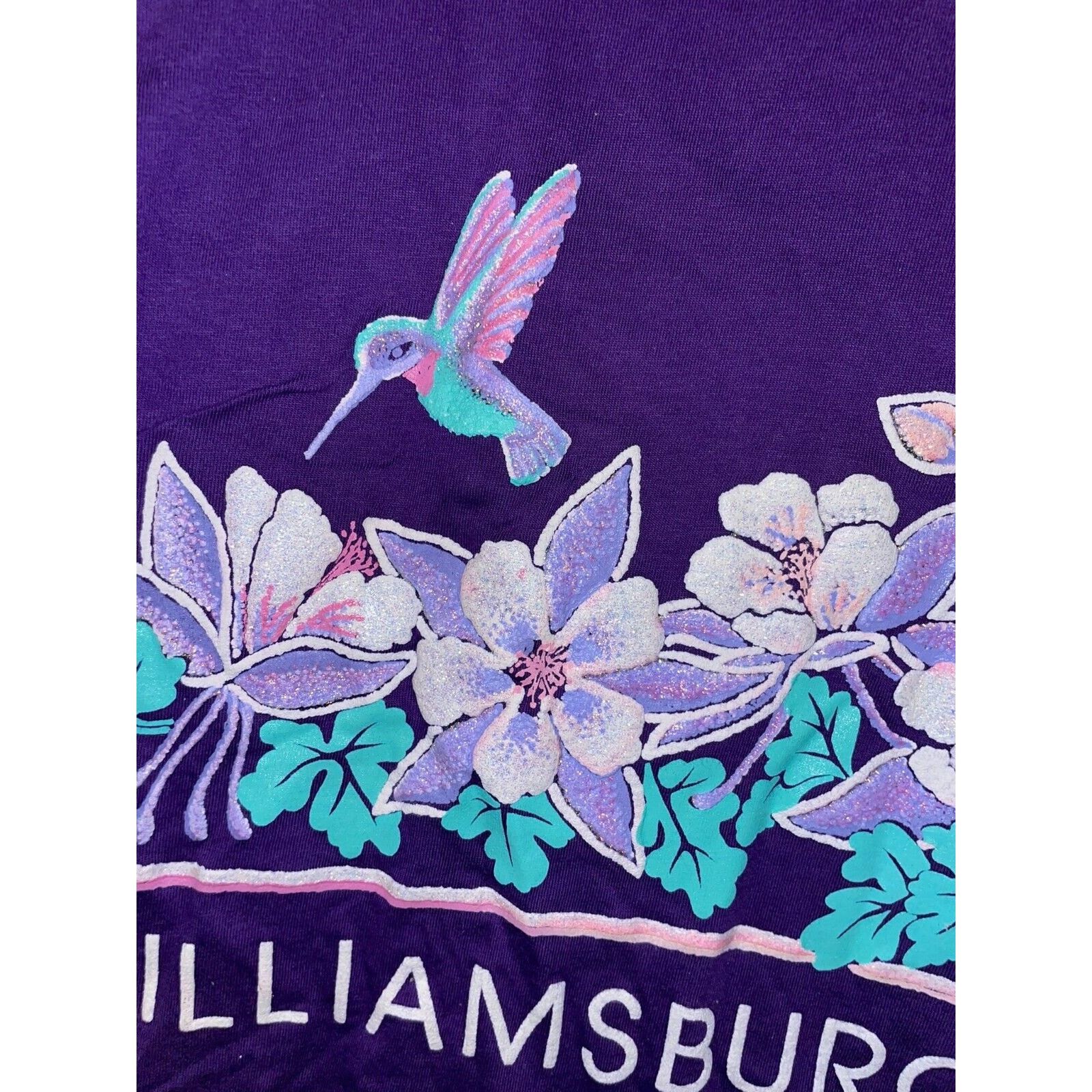 Jerzees Vintage Williamsburg Shirt Pennsylvania Flower Tee 90s M Size US M / EU 48-50 / 2 - 3 Thumbnail