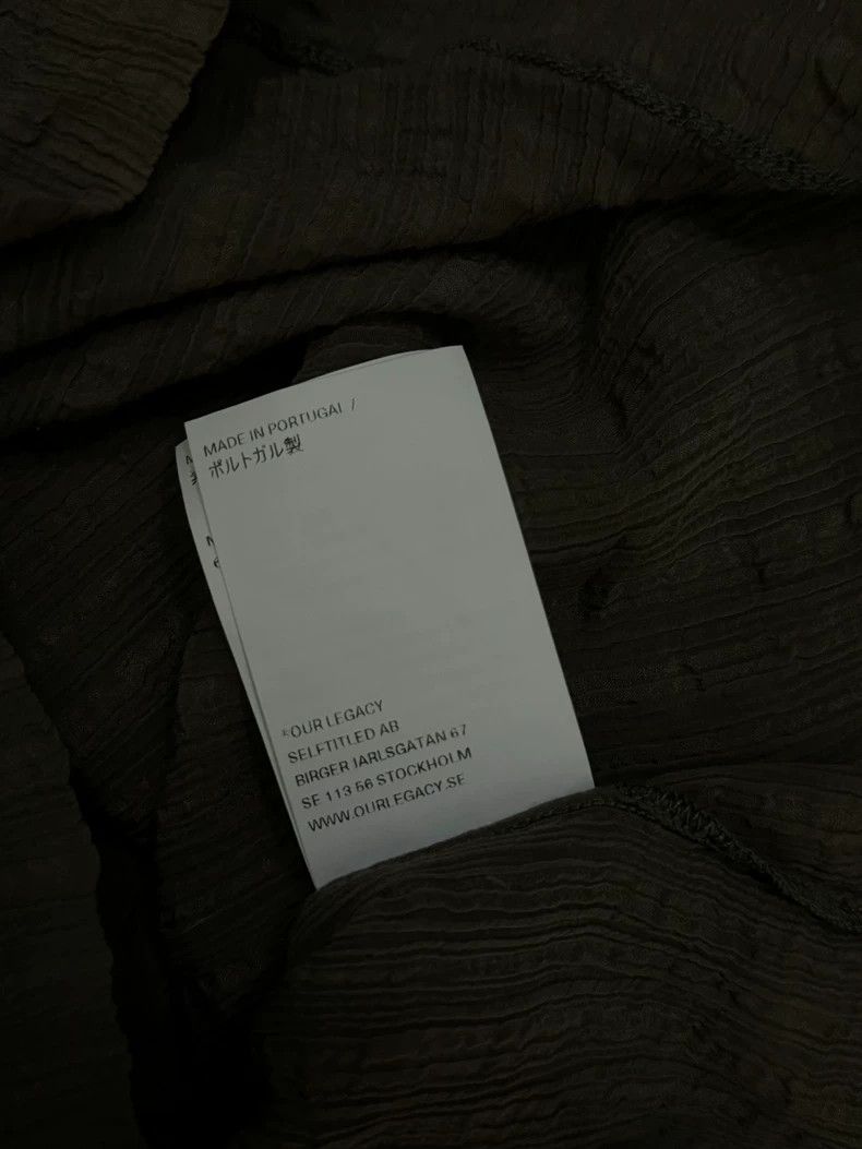 Our Legacy Our Legacy size44 Mulberry silk cotton linen vest Size US S / EU 44-46 / 1 - 4 Thumbnail