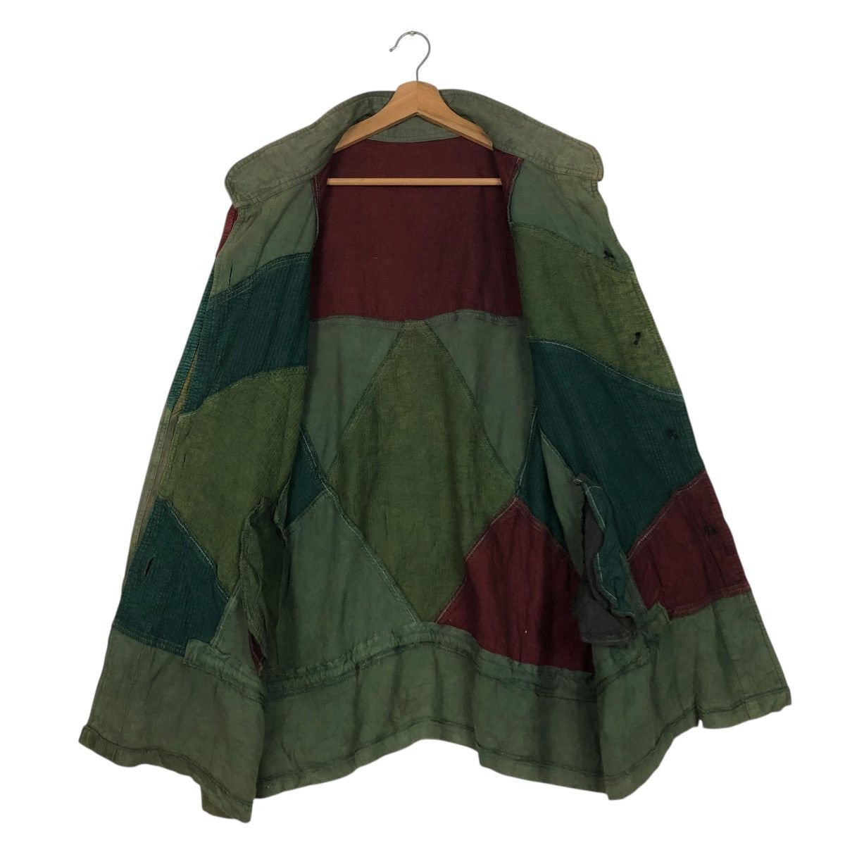 Japanese Brand 🔥VINTAGE PATCHWORK DEISGN JACKET UNBRANDED ISSEY MIYAKE Size US L / EU 52-54 / 3 - 15 Thumbnail