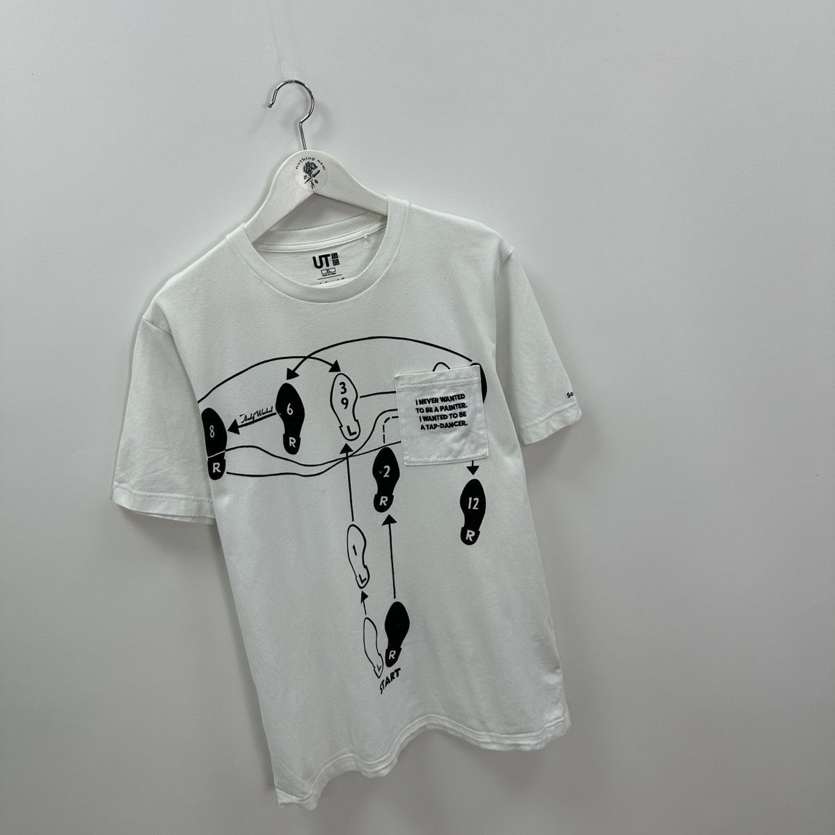 Uniqlo Vintage 00s Uniqlo x Andy Warhol Tap-Dancer Painter tee y2k Size US XL / EU 56 / 4 - 3 Thumbnail