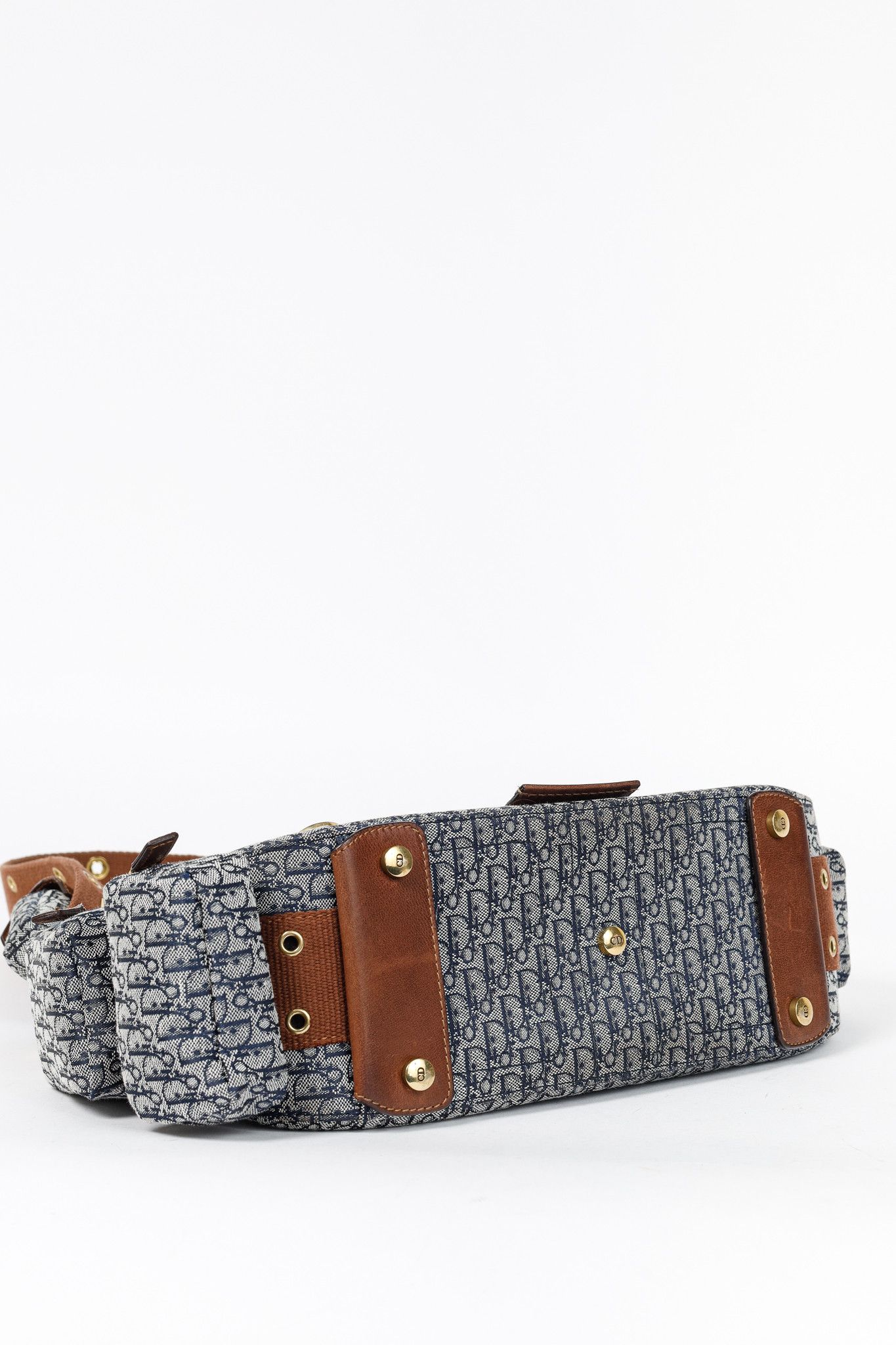 Dior Christian Dior Street Chic Columbus Avenue Logo-Jacquard Bag Size ONE SIZE - 5 Thumbnail