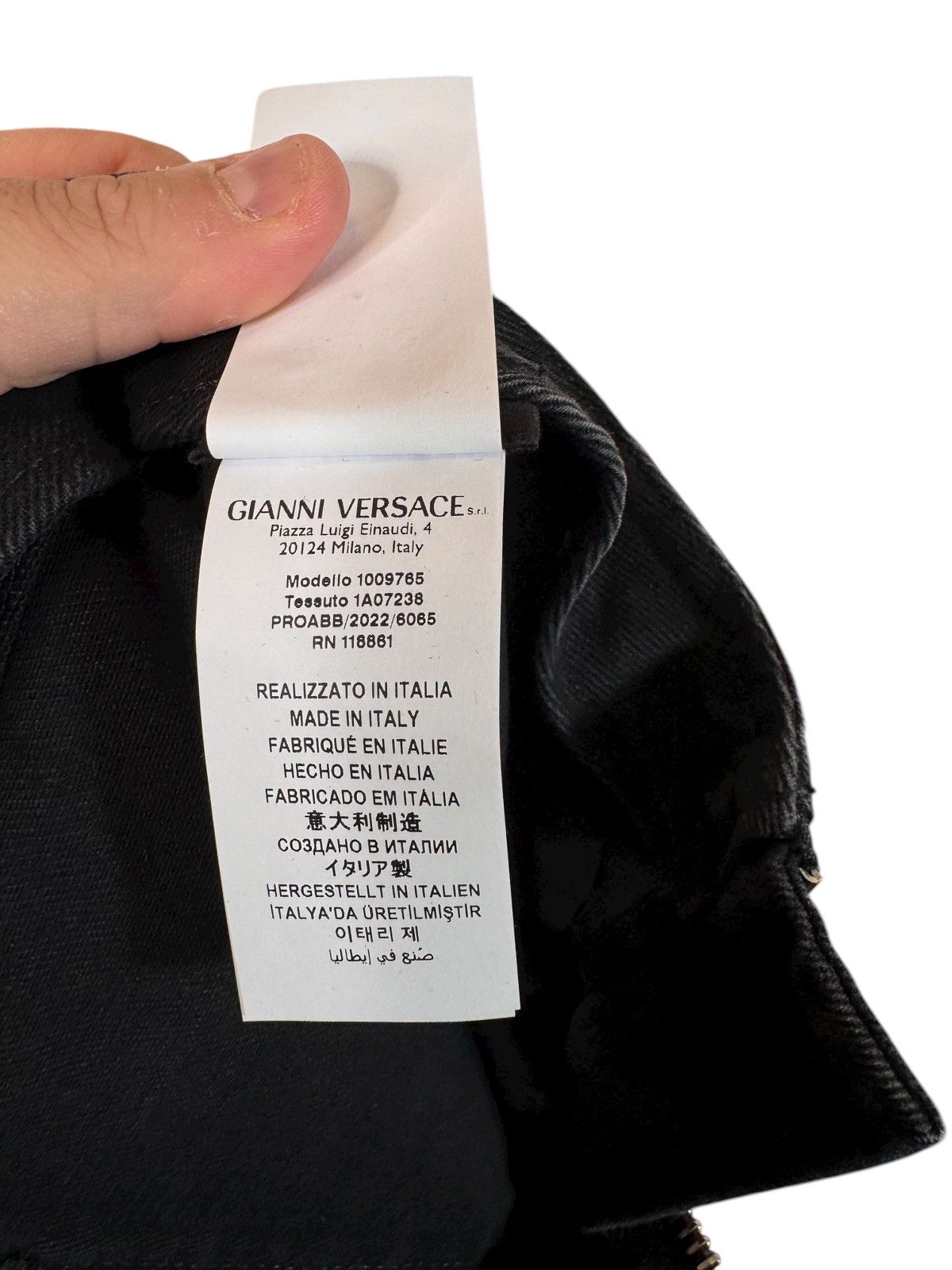 Versace Versace black jeans with Medusa belt – Size 24 Size 24" / US 00 / IT 34 - 9 Thumbnail