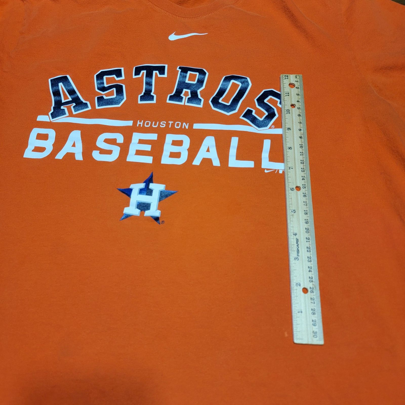 Nike Nike Houston Astros Baseball Orange Unisex Tee - Size XL Size US XL / EU 56 / 4 - 4 Thumbnail