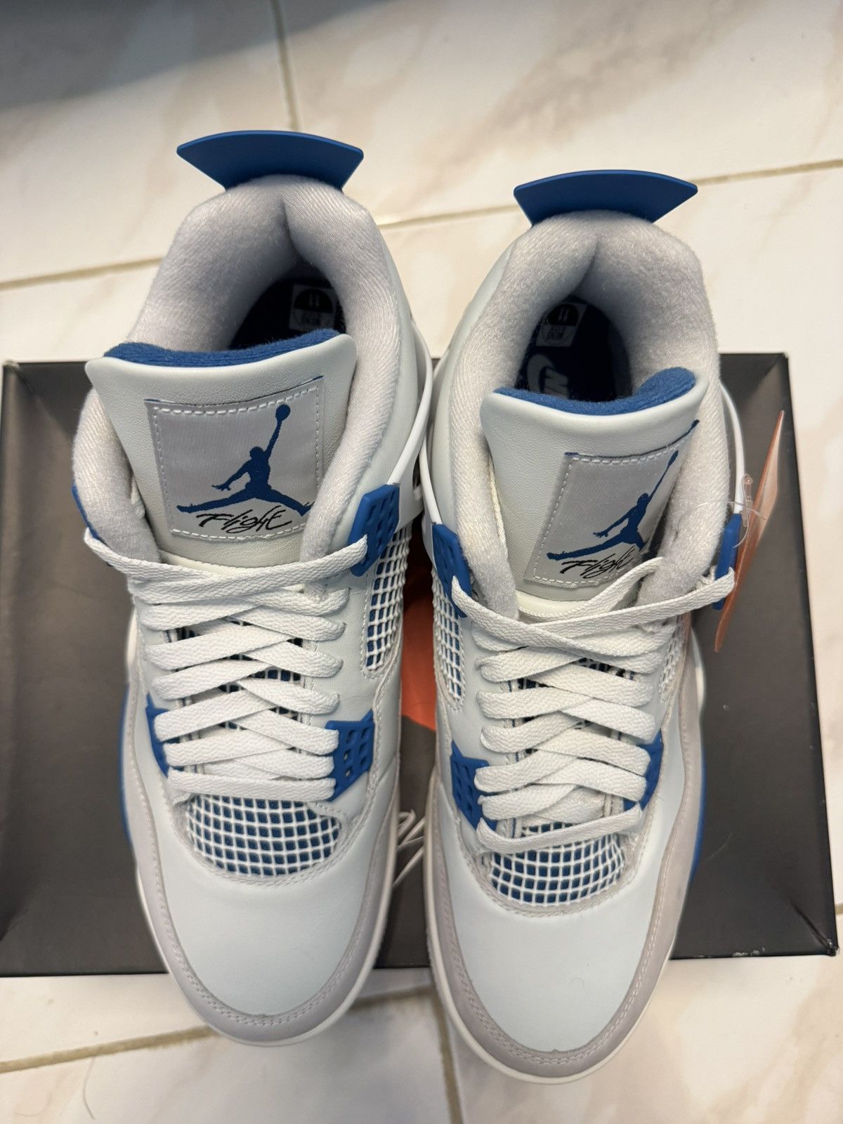 Jordan Brand Air Jordan 4 Military Blue 2024 DS Size 11 OG All Size US 11 / EU 44 - 5 Thumbnail