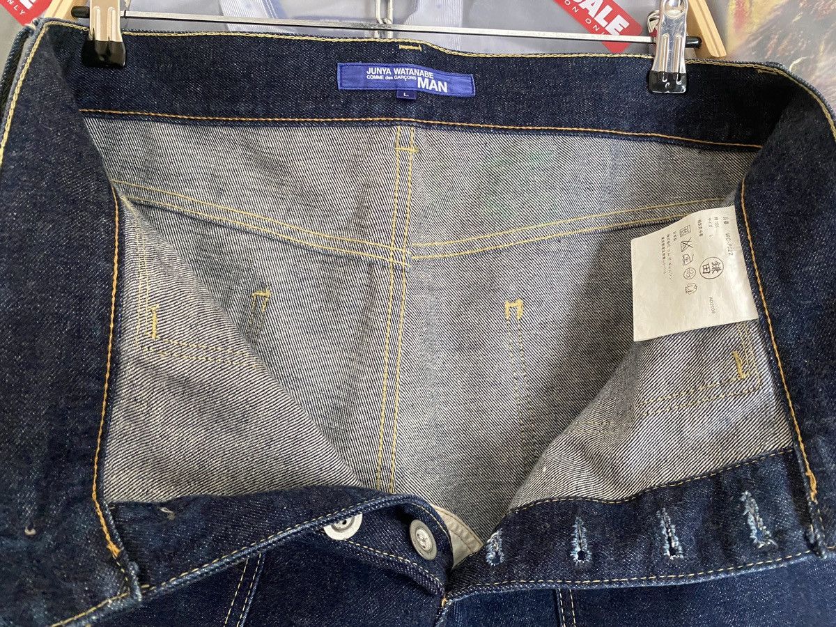 Comme des Garcons Vintage Junya Watanabe Man Patch Pocket Seamless Outside Size US 34 / EU 50 - 7 Thumbnail