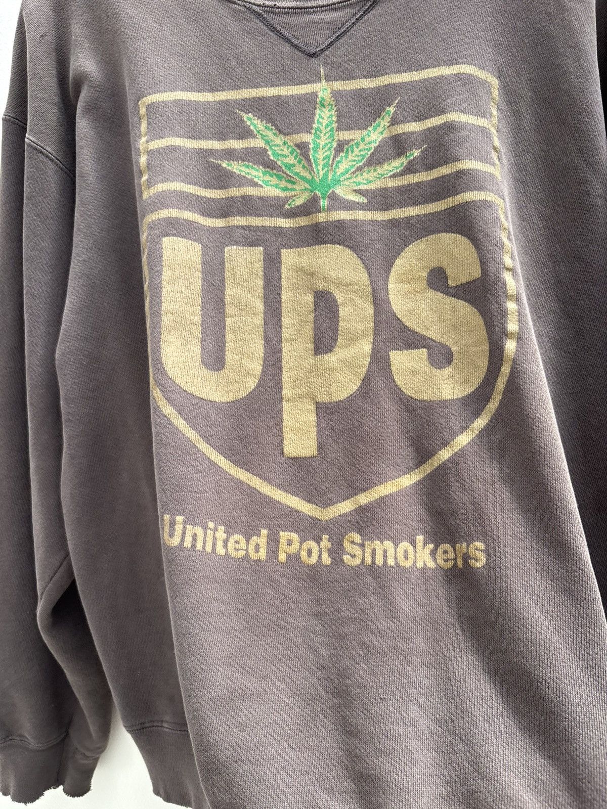Vintage UPS United Pot Smokers Crewneck Size US L / EU 52-54 / 3 - 7 Thumbnail