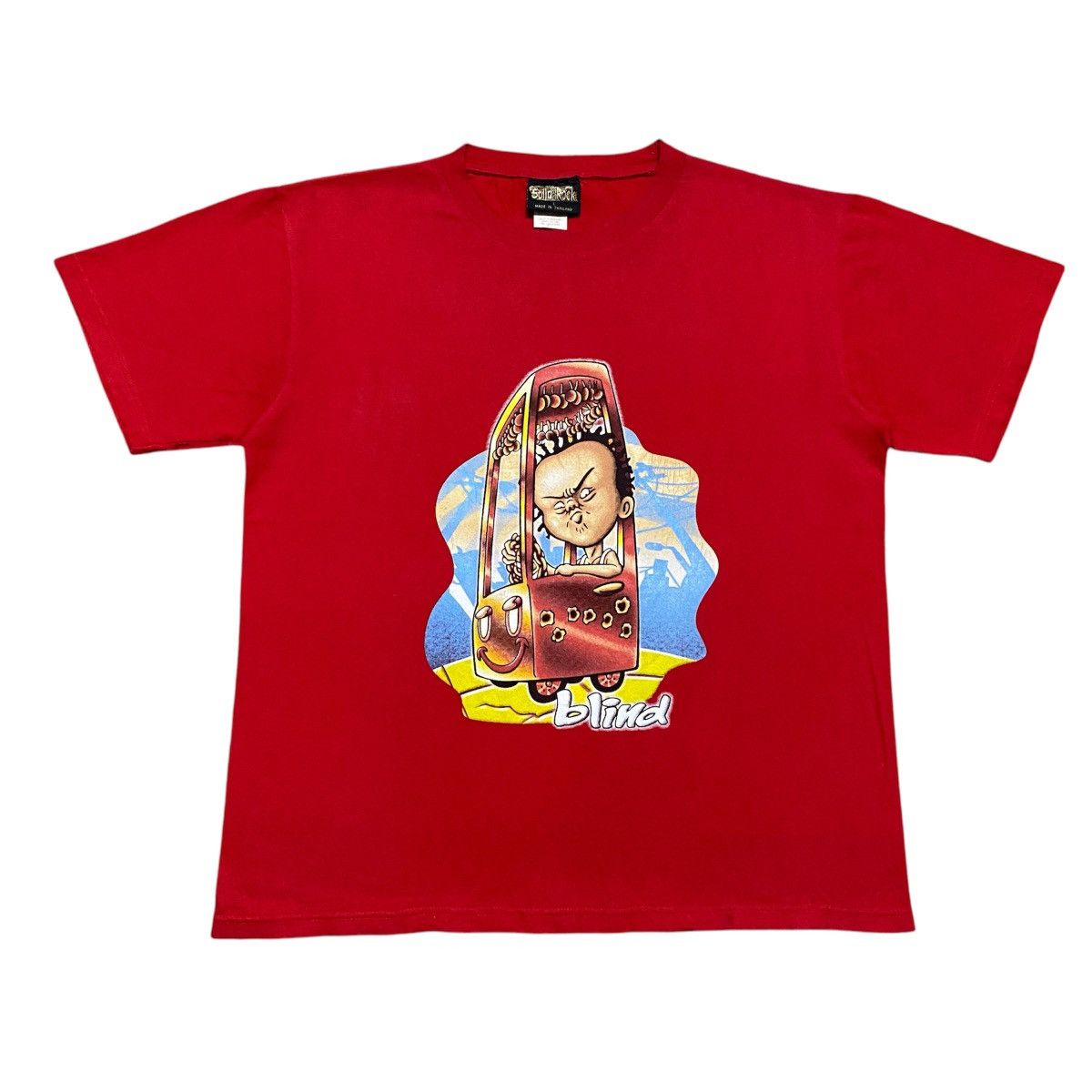 Blind Skateboards Rare‼️🔥Vintage 90's Bootleg Blind Skateboards T-Shirt Size US M / EU 48-50 / 2 - 1 Thumbnail