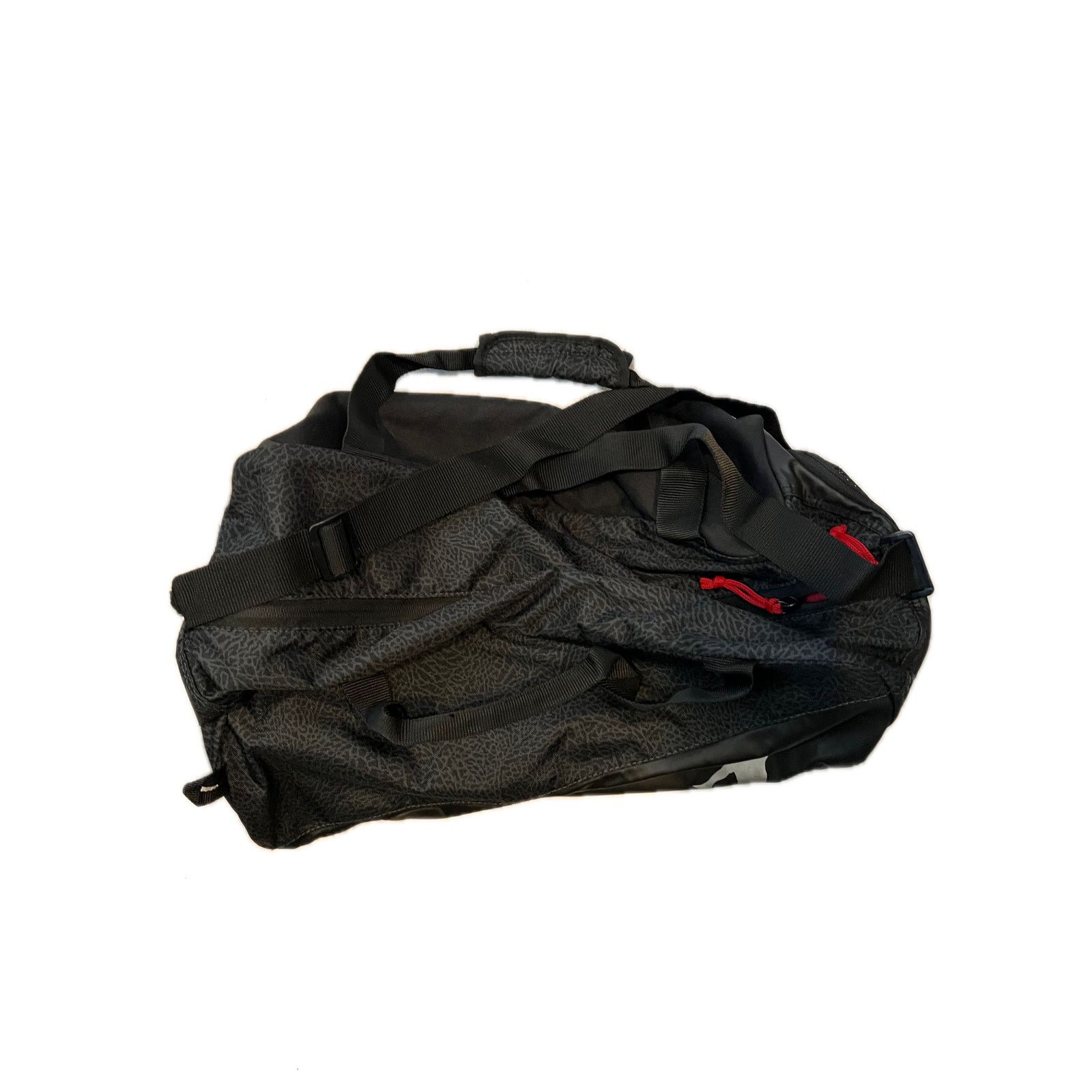 Nike Nike Air Jordan Black Duffel Bag 20"x10"x10" Size ONE SIZE - 2 Thumbnail