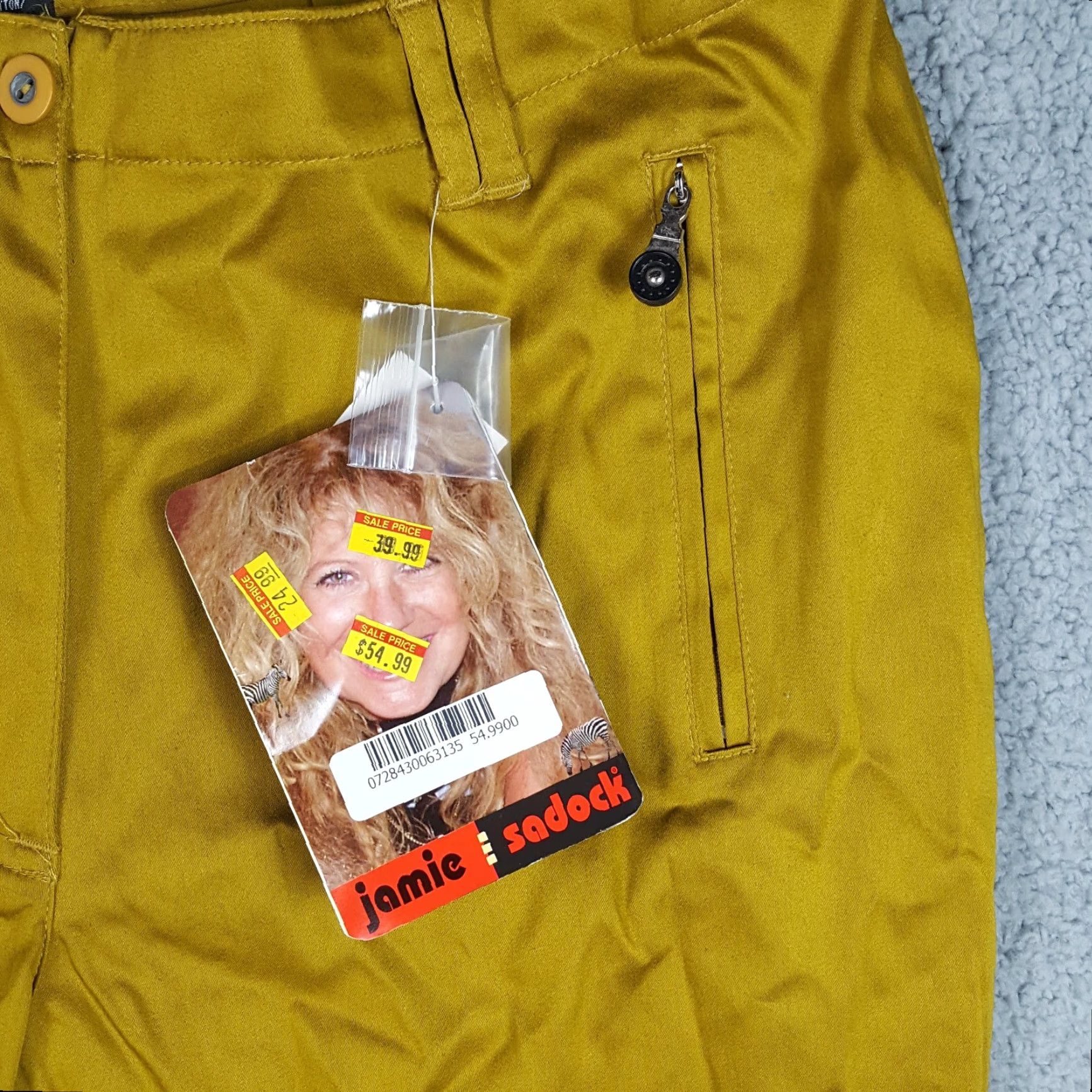 Vintage Y2K Amber Light Weight Capri Tapered Women's Size 10 Stretch Golf Athletic Pants Size 32" / US 10 / IT 46 - 3 Thumbnail