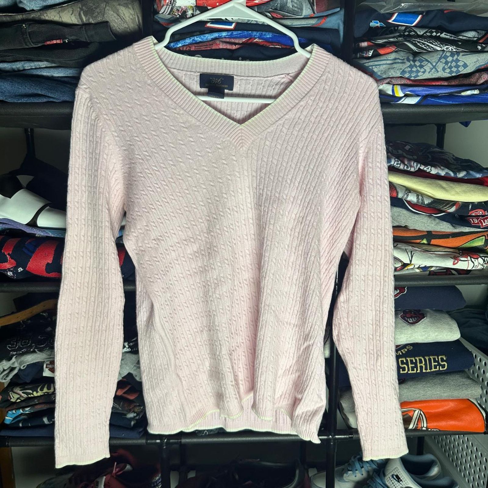 Brooks Brothers Pink womens 346 Brooks Brothers Sweater Size S / US 4 / IT 40 - 1 Thumbnail