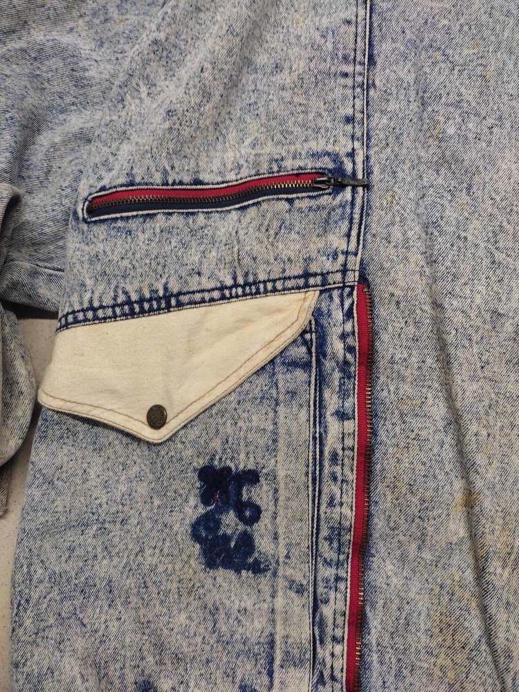 Japanese Brand × Vintage VINTAGE DENIM JACKET BAGGY STYLE Size XL / US 12-14 / IT 48-50 - 7 Thumbnail