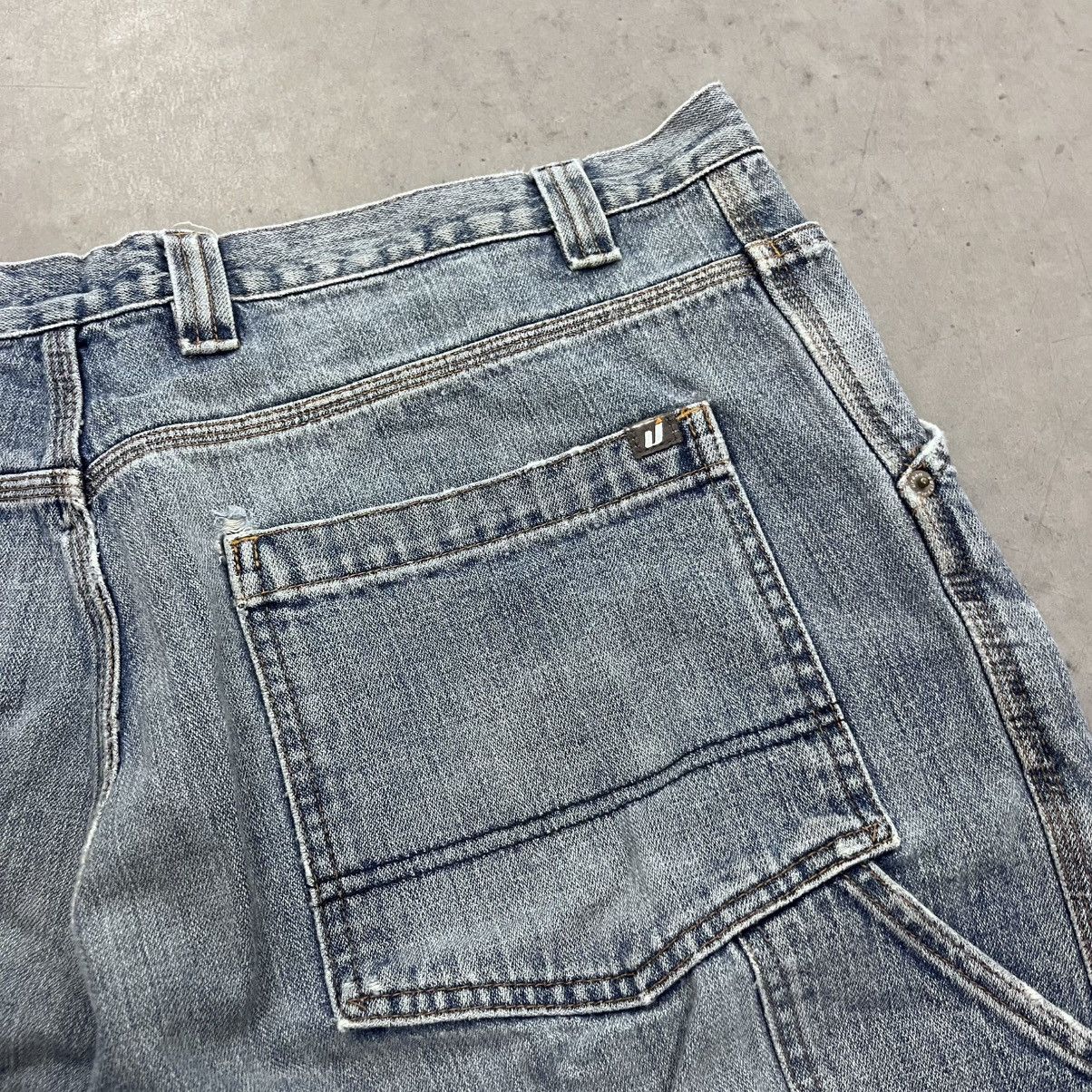 Urban Up Y2K Baggy Urban Up Jean shorts Carpenter Work Jorts 38" Size US 38 / EU 54 - 5 Thumbnail