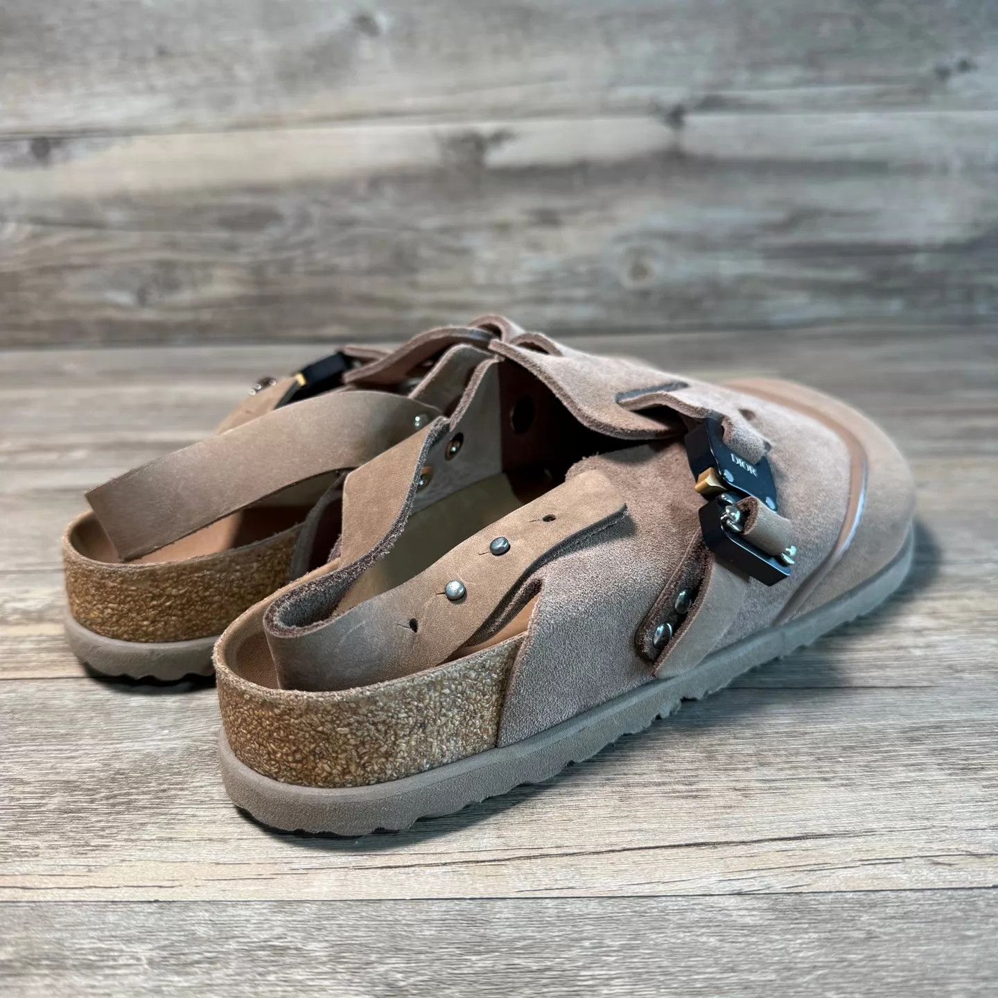 Dior Dior x Birkenstock Arizona Cognac 40 EU 99 New Size US 7 / EU 40 - 4 Thumbnail