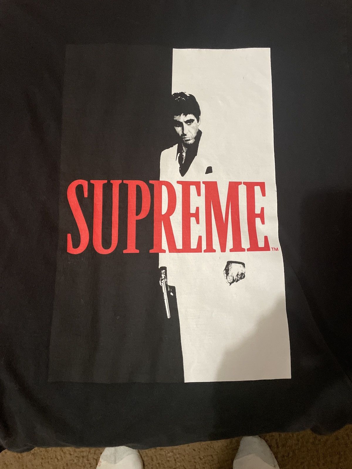 Supreme Scarface Supreme Tee Size US L / EU 52-54 / 3 - 2 Thumbnail