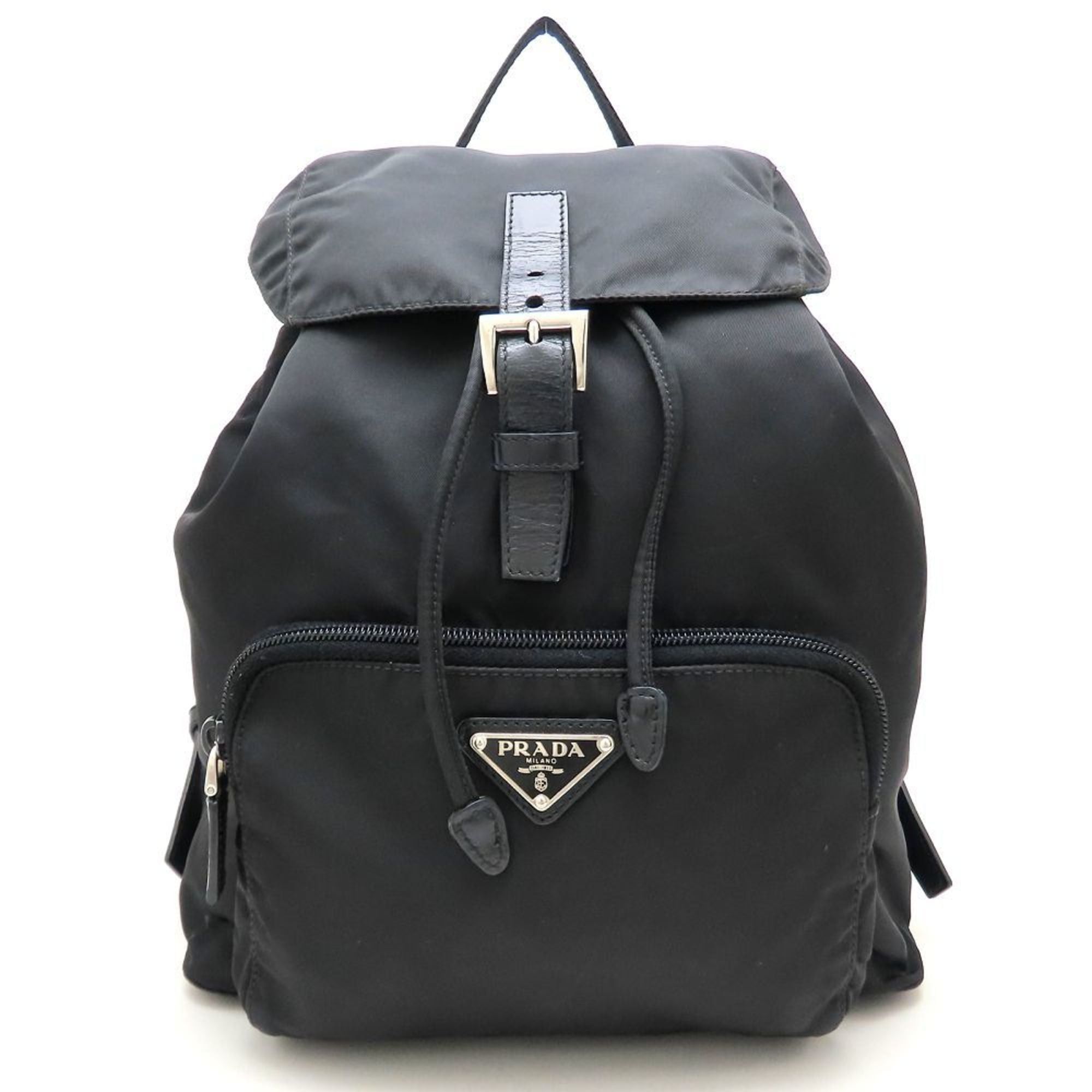Prada Backpack BZ4650 Nylon NERO Black Women's 353090